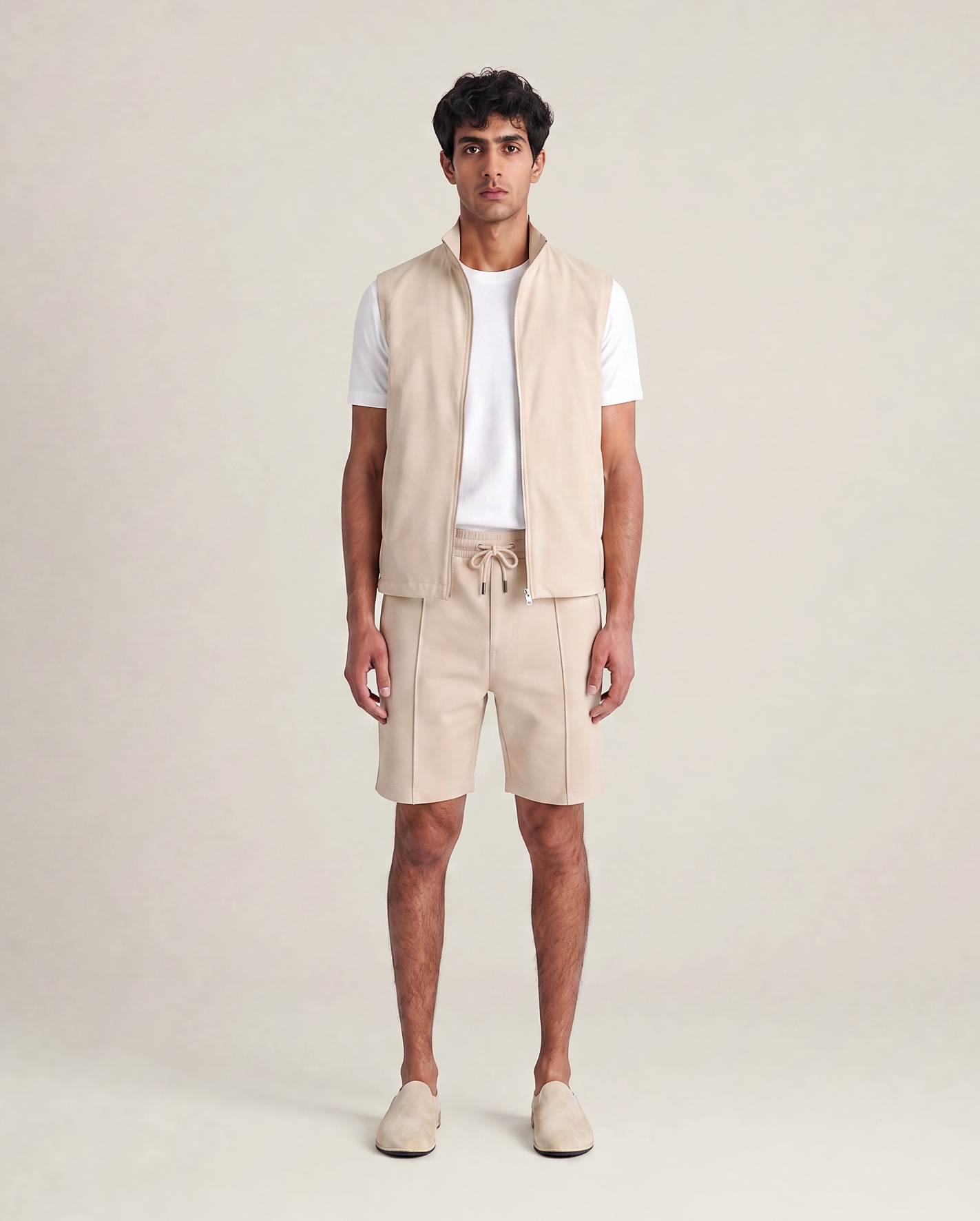 Peckham Rye Peyote Zip Vest Set - Vest / T Shirt / Short
