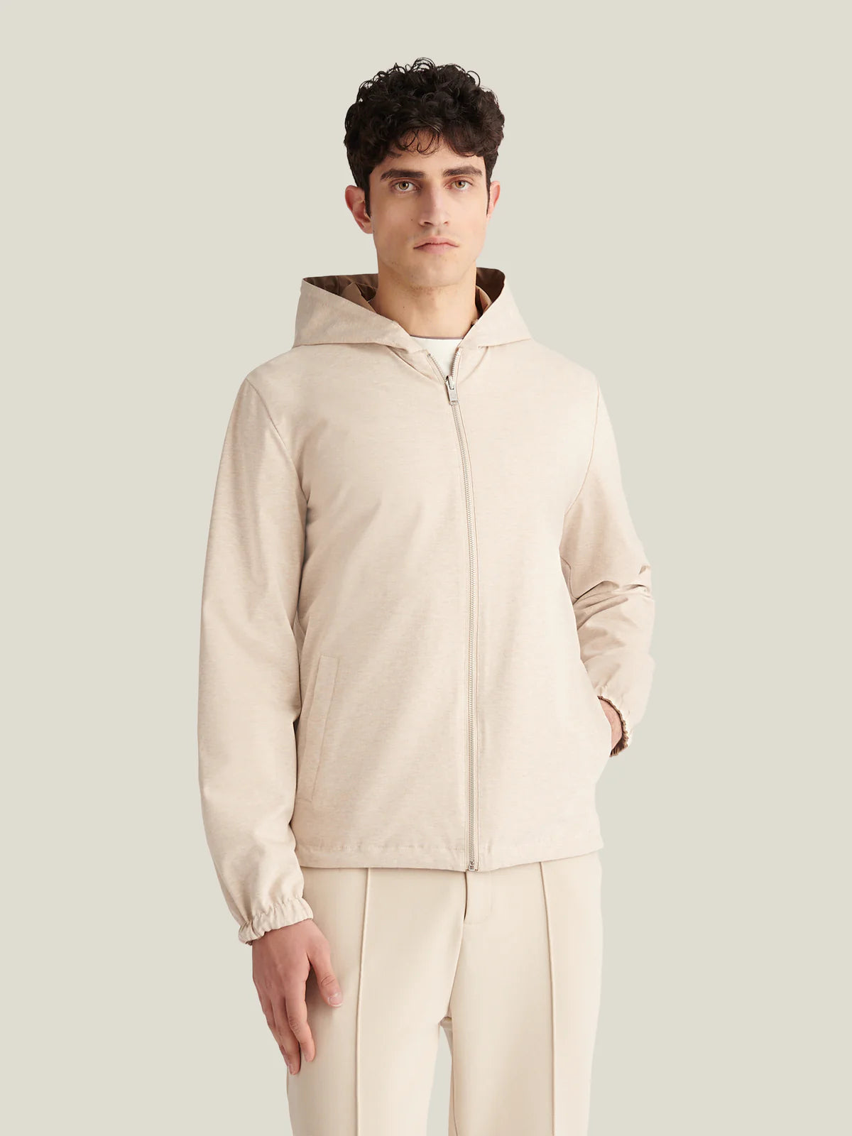 Peckham Rye Padded Reversible Jacket - Caribou