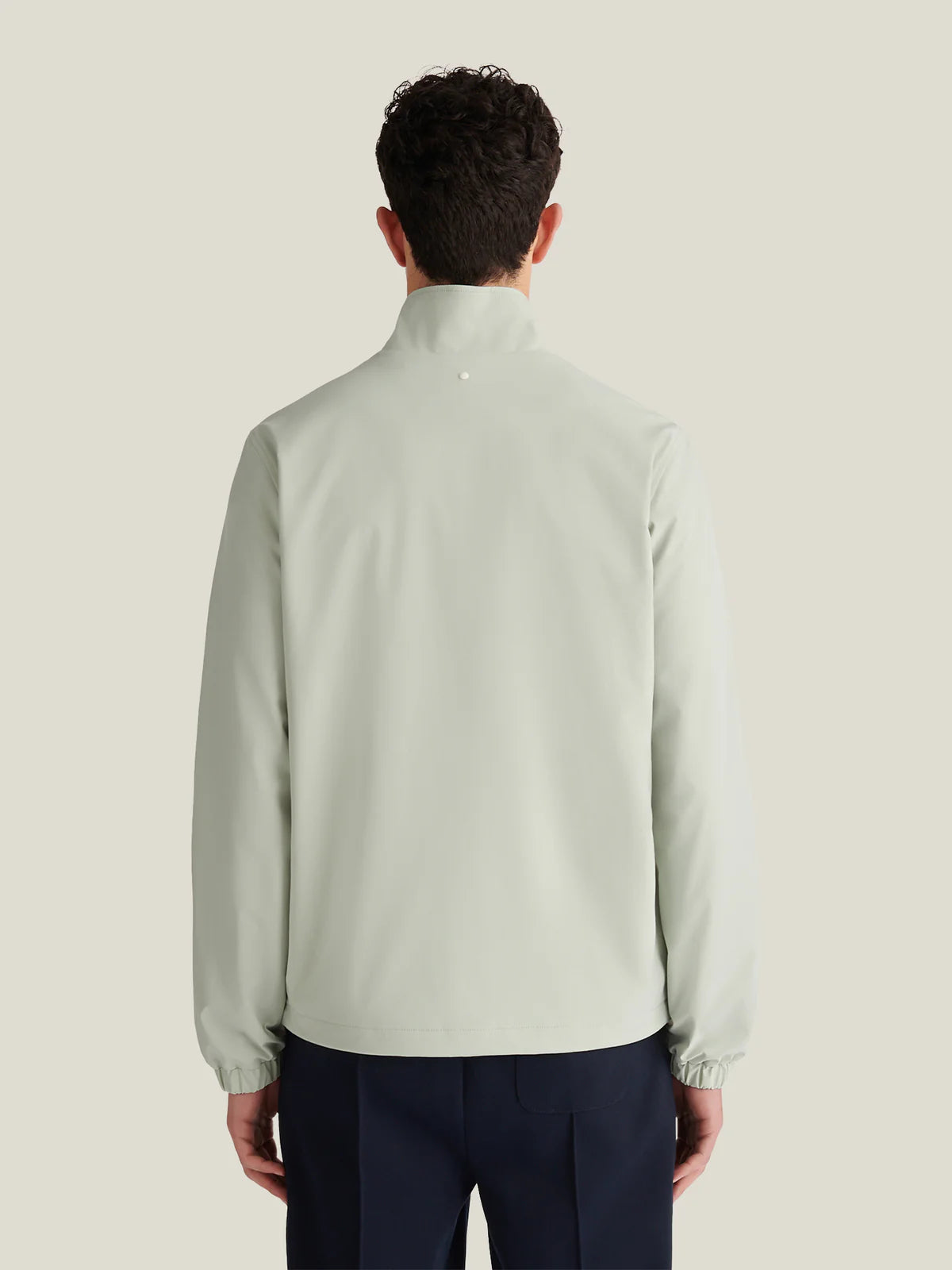 Peckham Rye Zip Jacket - Aqua Grey