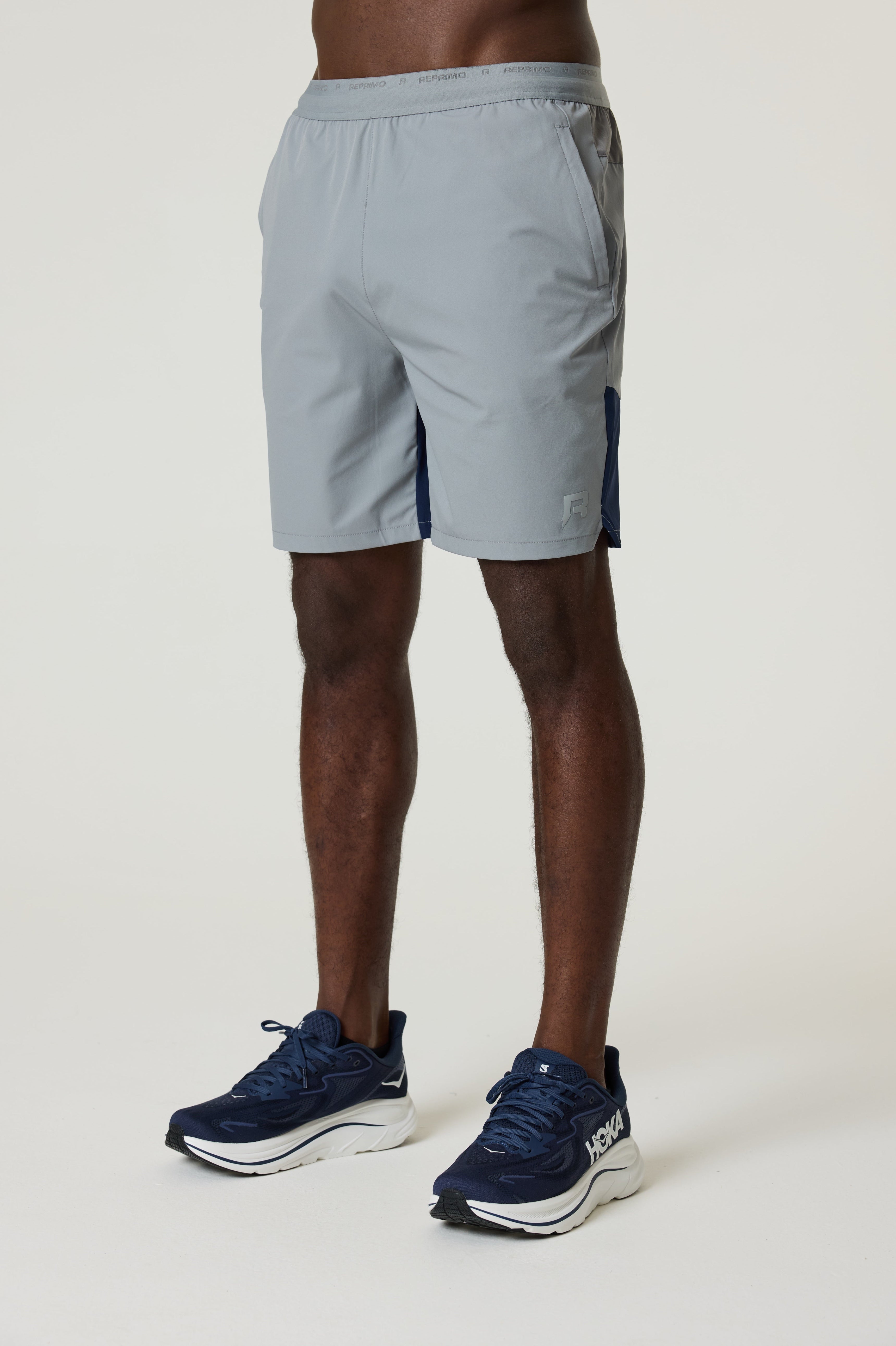 Reprimo Flight Short - Dark Grey / Navy