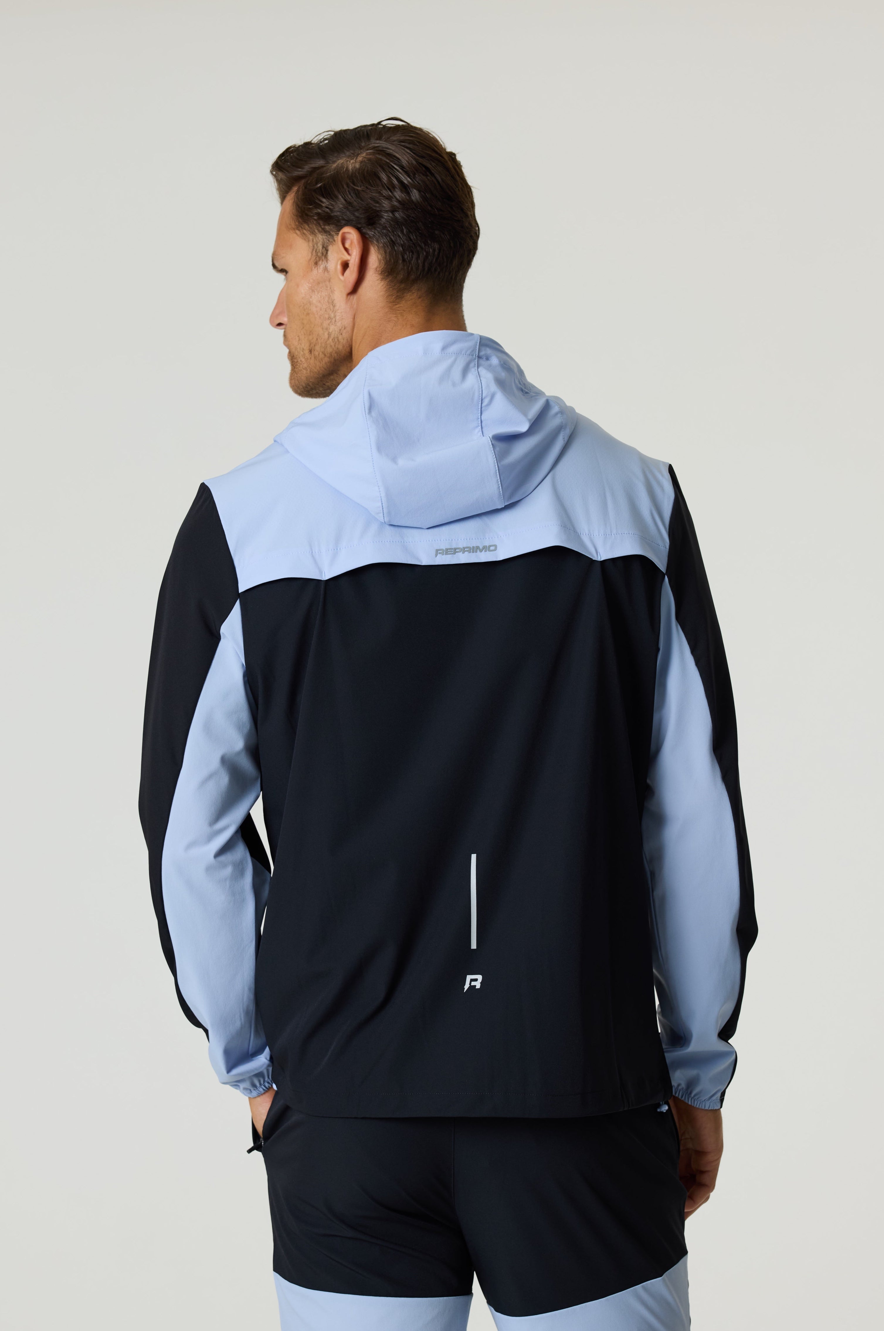 Reprimo Flight Jacket - Black / Dusky Sky