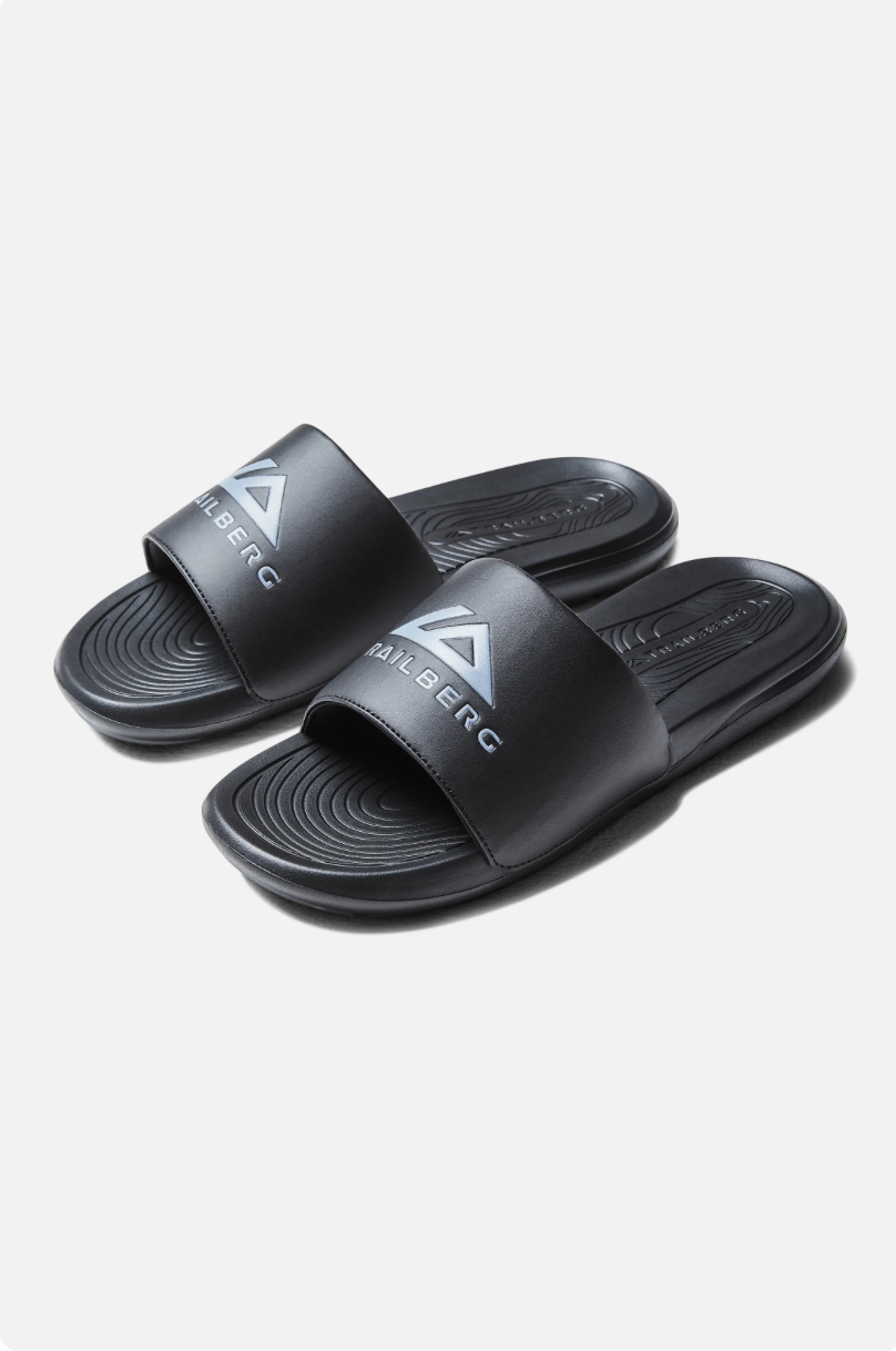 Trailberg Core Sliders - Black / Moon Grey