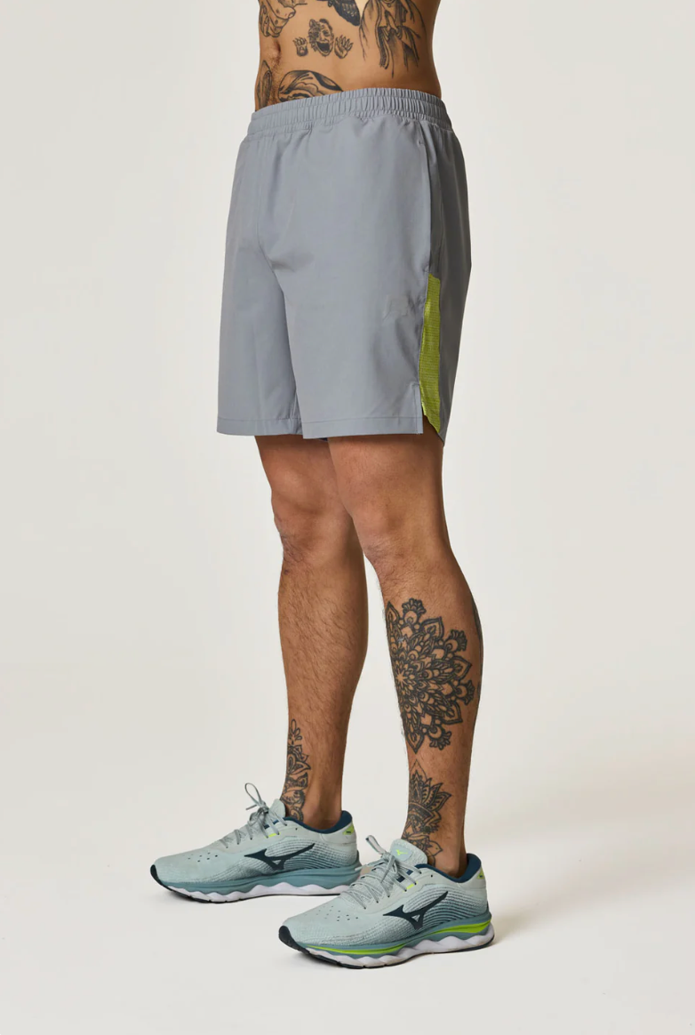 Reprimo Track Short - Grey / Volt