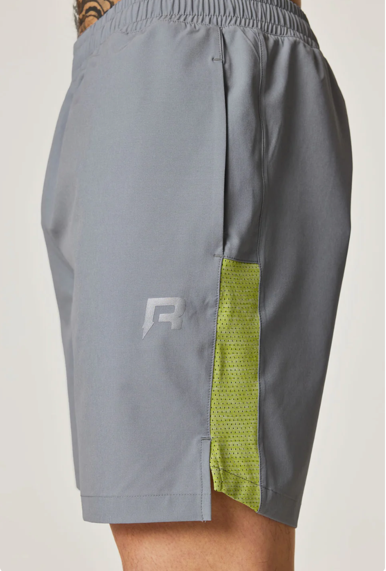 Reprimo Track Short - Grey / Volt