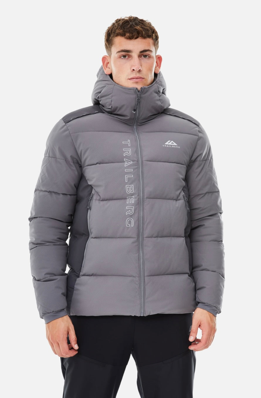 Trailberg Triathlon Insulated Puffer Jacket - Grey