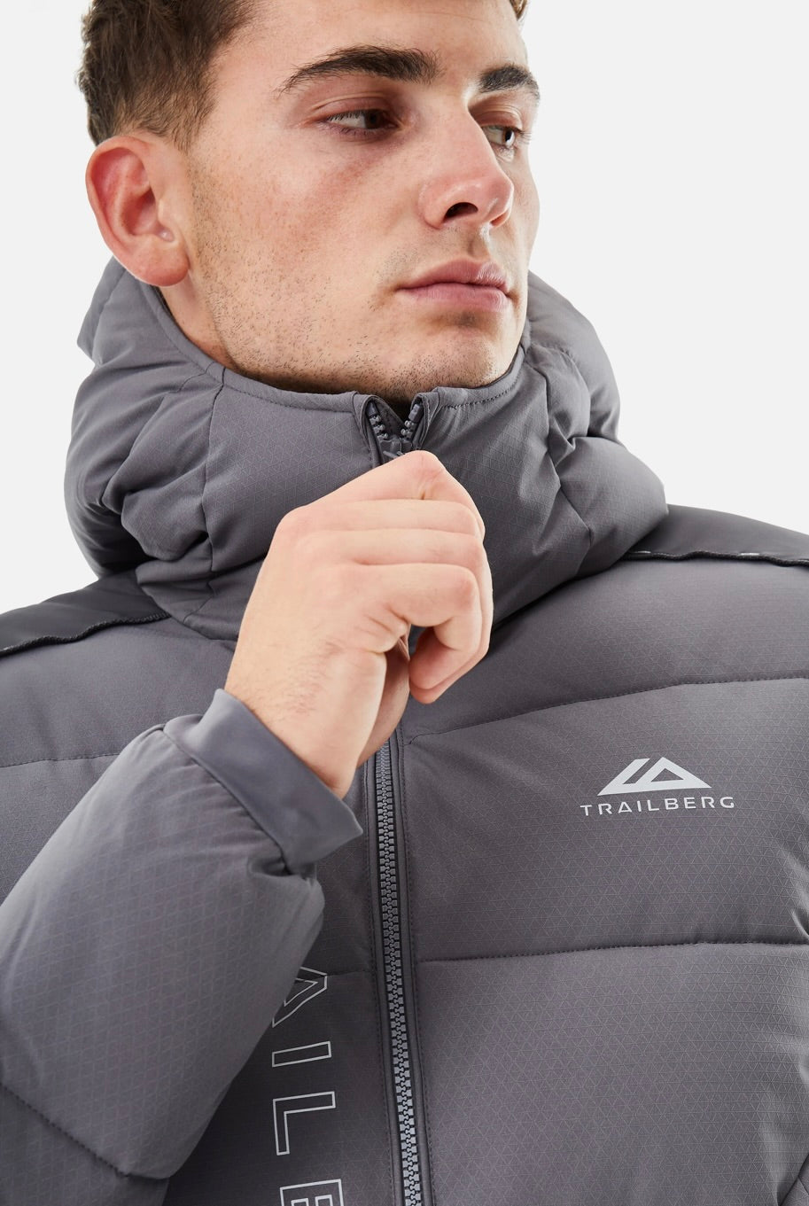 Trailberg Triathlon Insulated Puffer Jacket - Grey