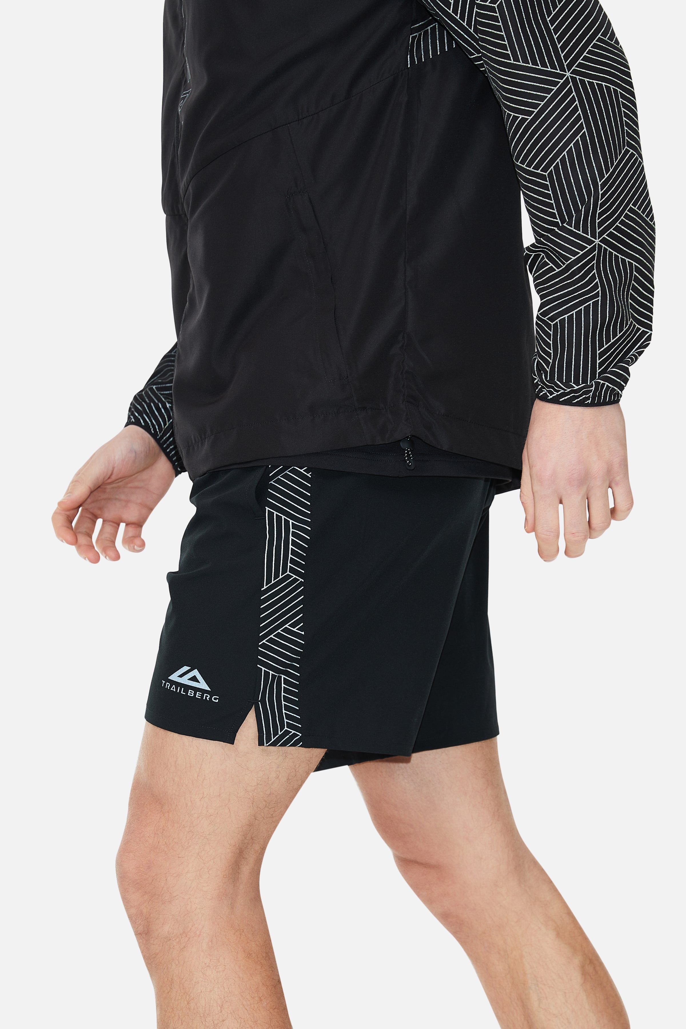 Trailberg Axis Jacquard Short - Black