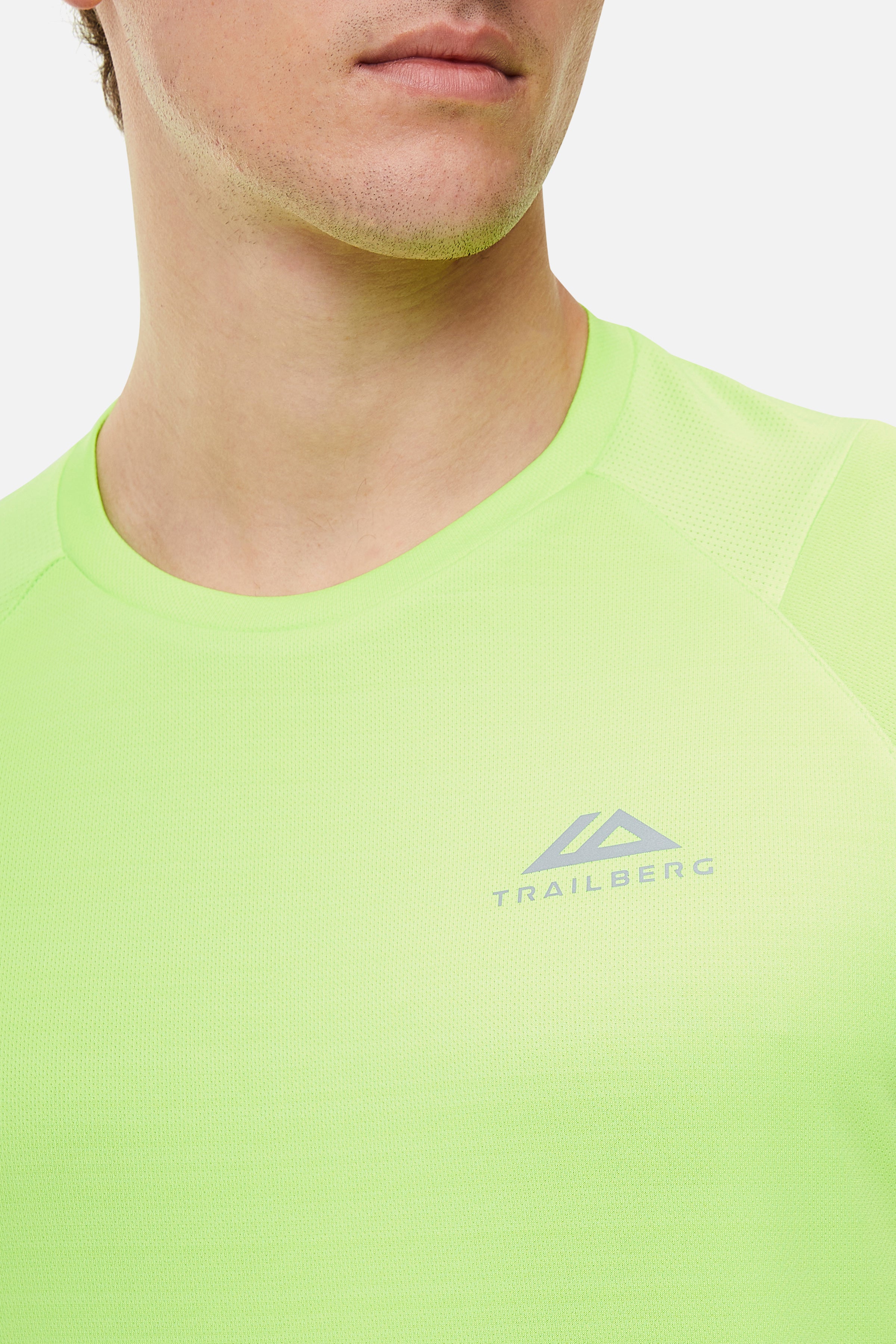 Trailberg Triathlon T Shirt - Neon Lime