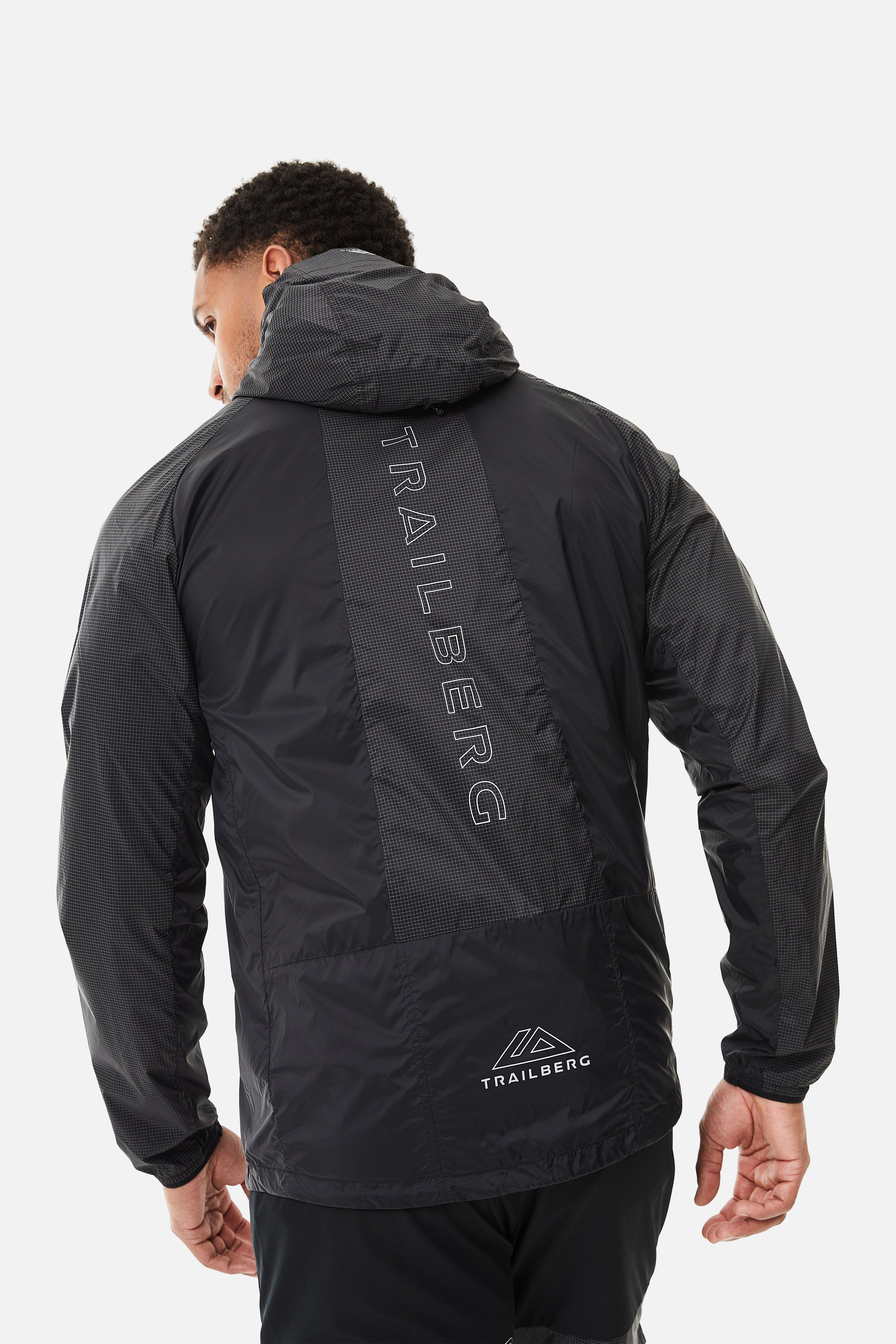 Trailberg Rapid Grid Black Set - Jacket / Short