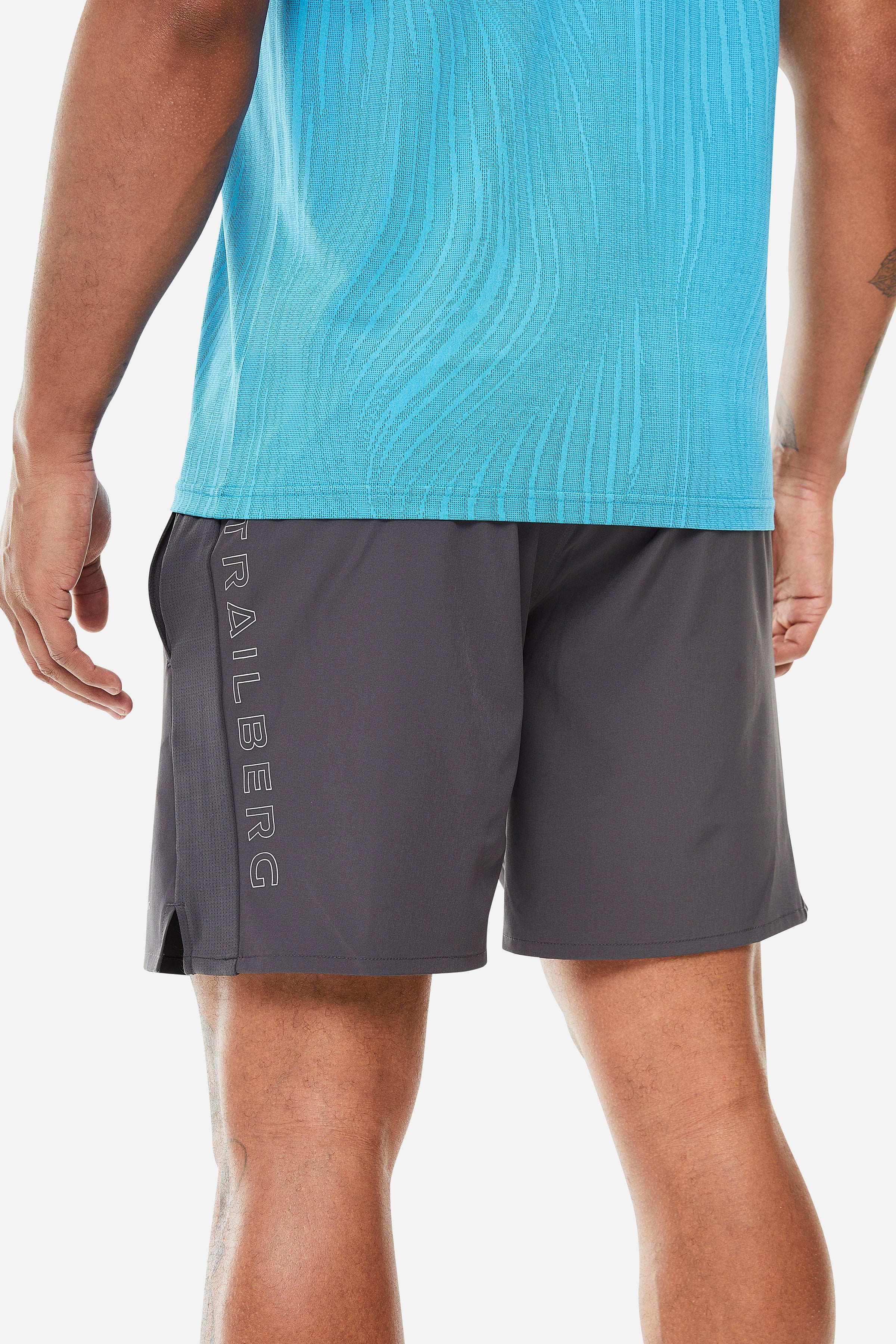 Trailberg Vertex Jacquard Short - Black Oyster