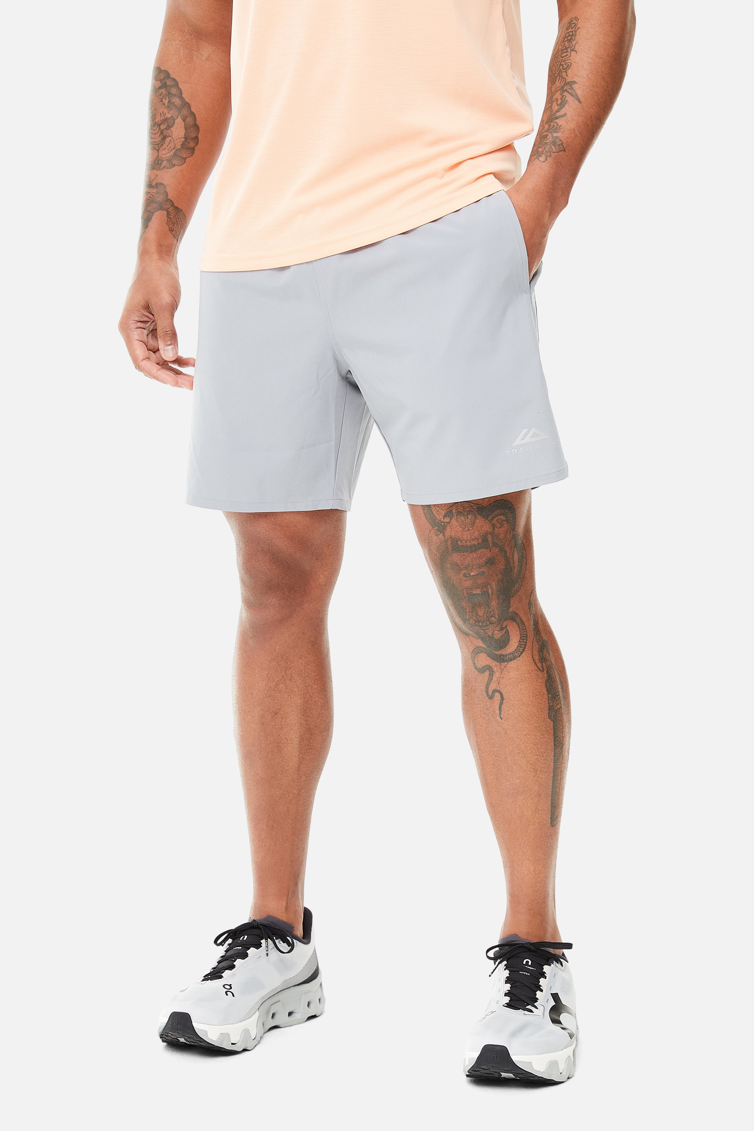 Trailberg Crest Peach Set - T Shirt / Short