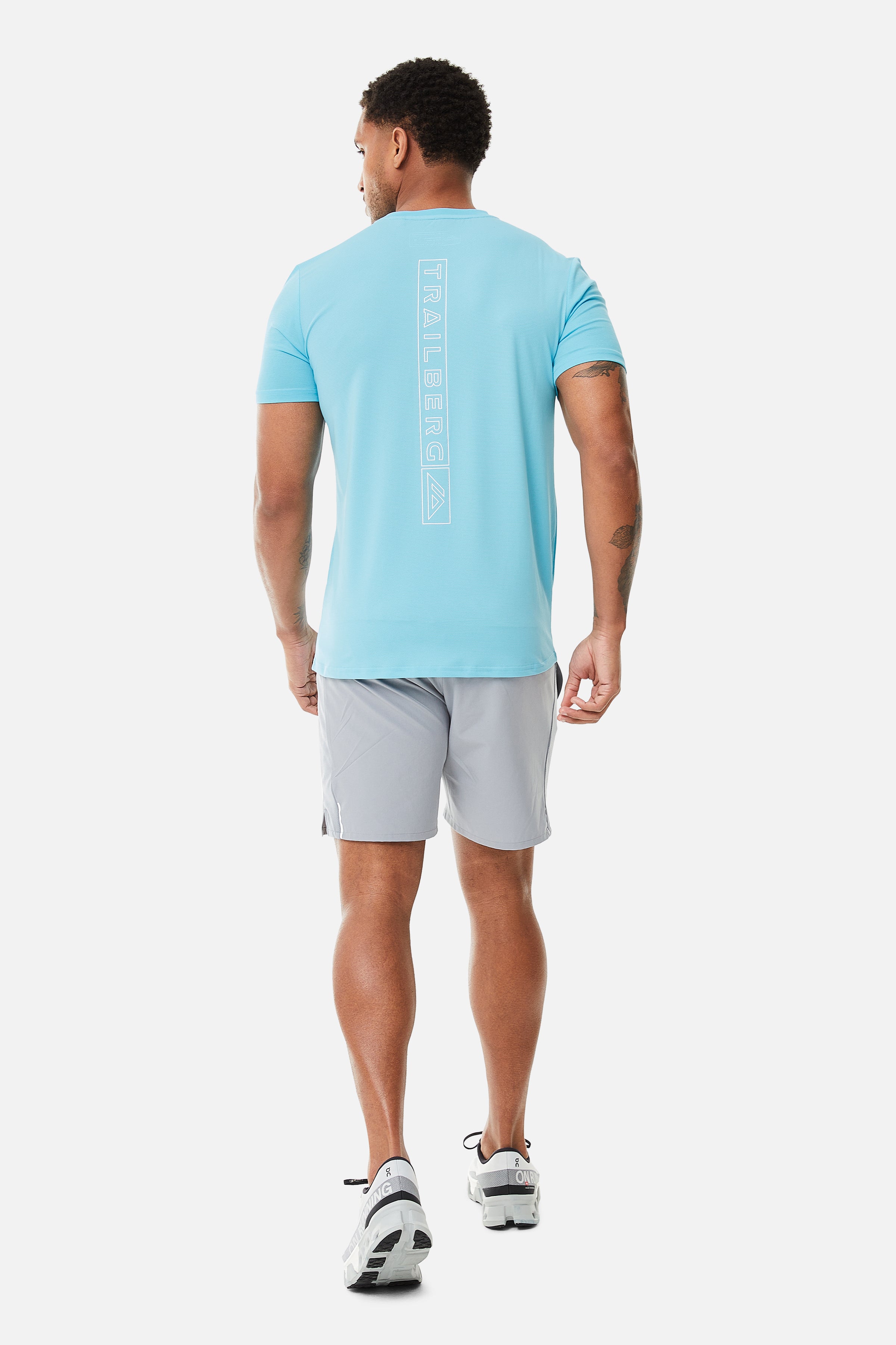 Trailberg Crest Blue Set - T Shirt / Short