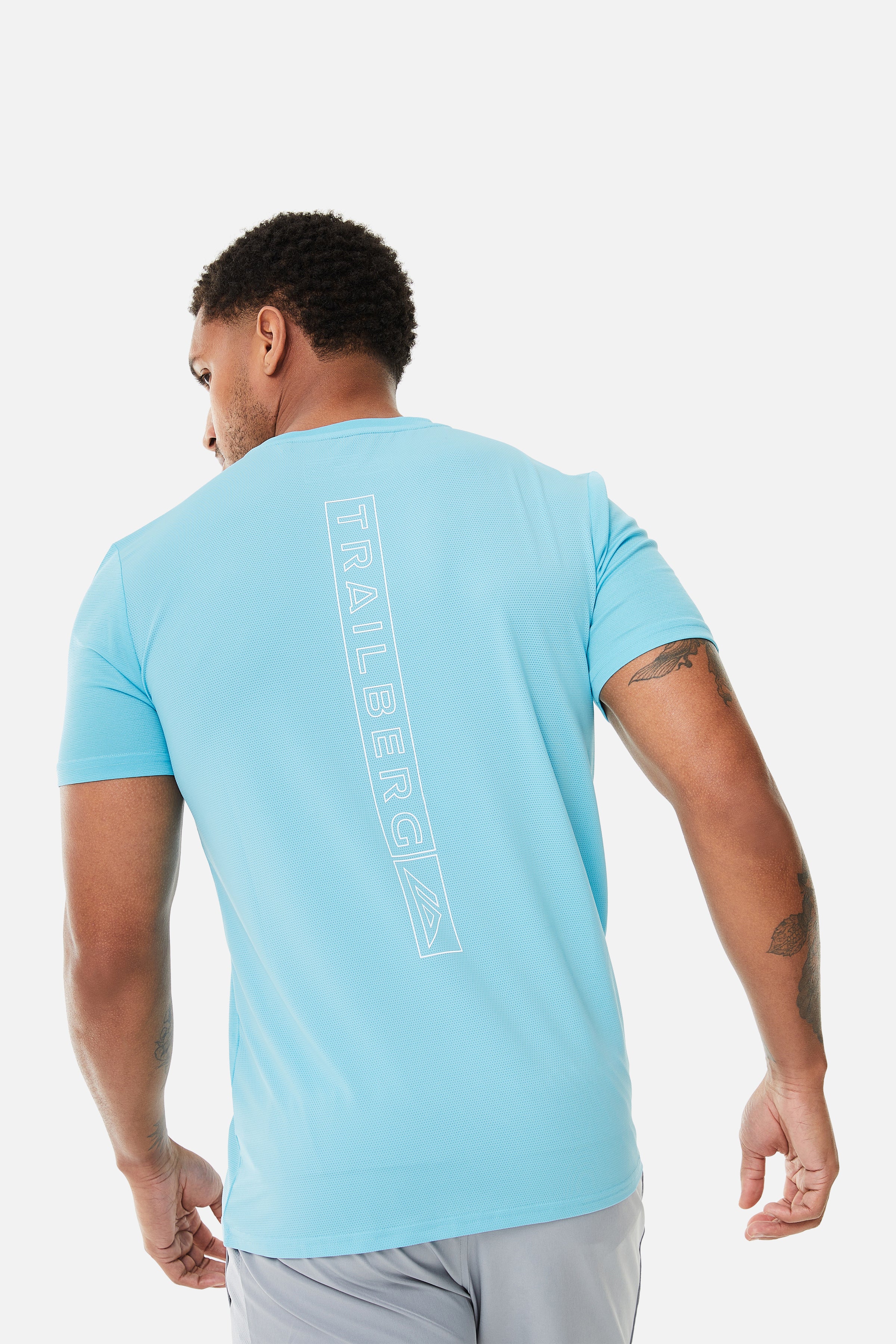 Trailberg Crest Blue Set - T Shirt / Short