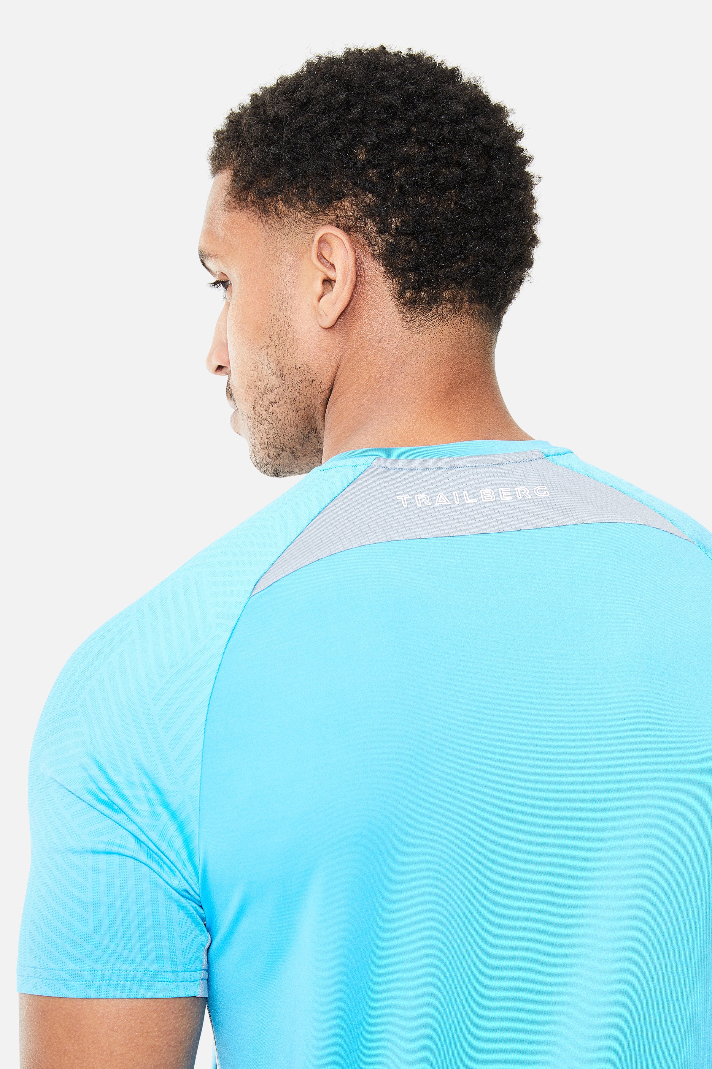 Trailberg Axis Atomic Blue Set - T Shirt / Short