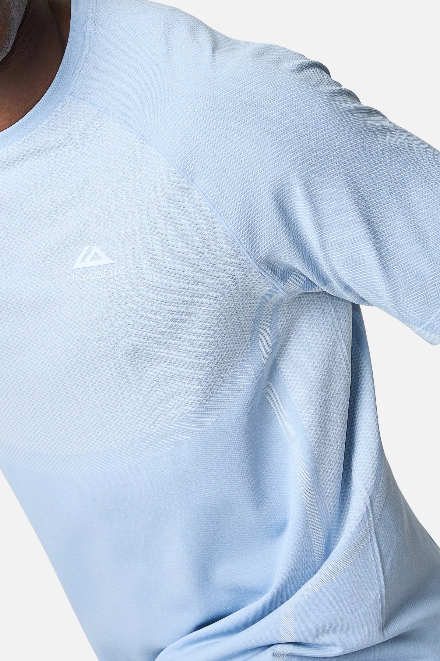 Trailberg Fusion Seamless T Shirt - Dune Blue from DripModa