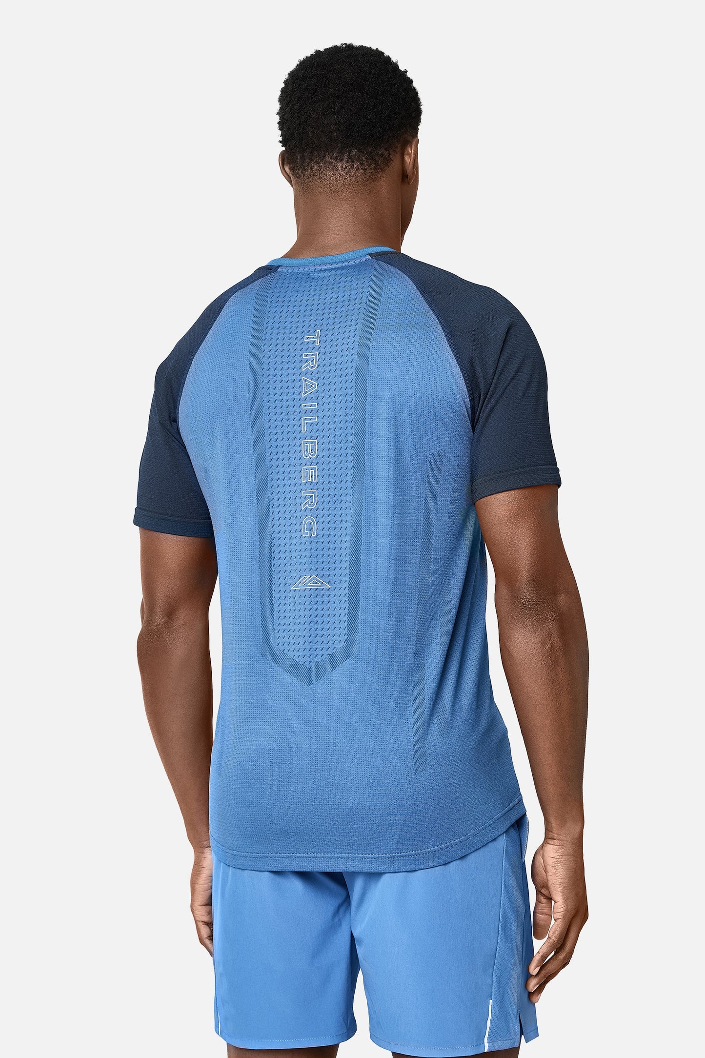 Trailberg Rapid Dash Seamless T Shirt - Voltage Blue from DripModa
