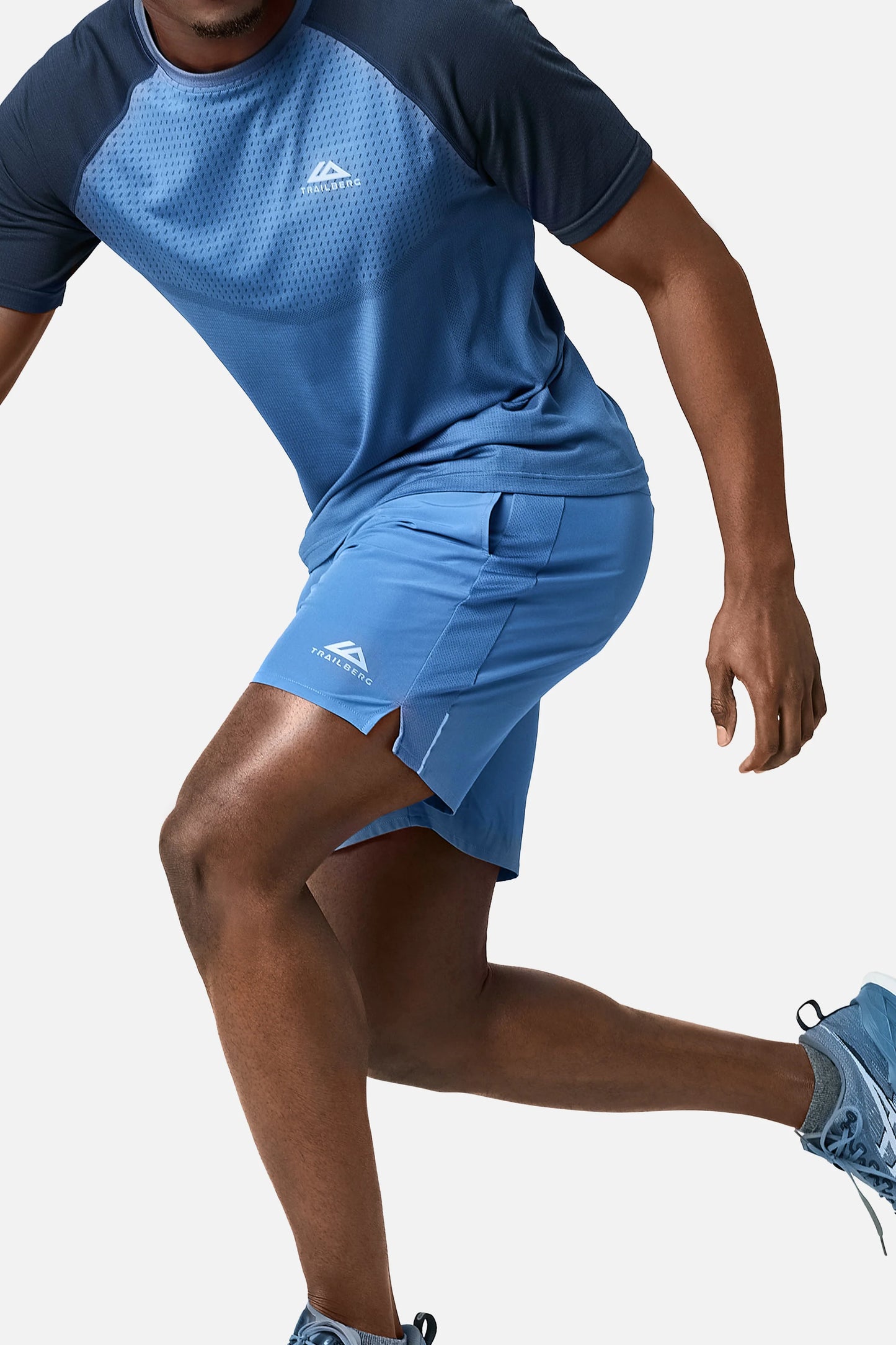 Trailberg Voltage Blue Rapid Dash Seamless Set - T Shirt / Short