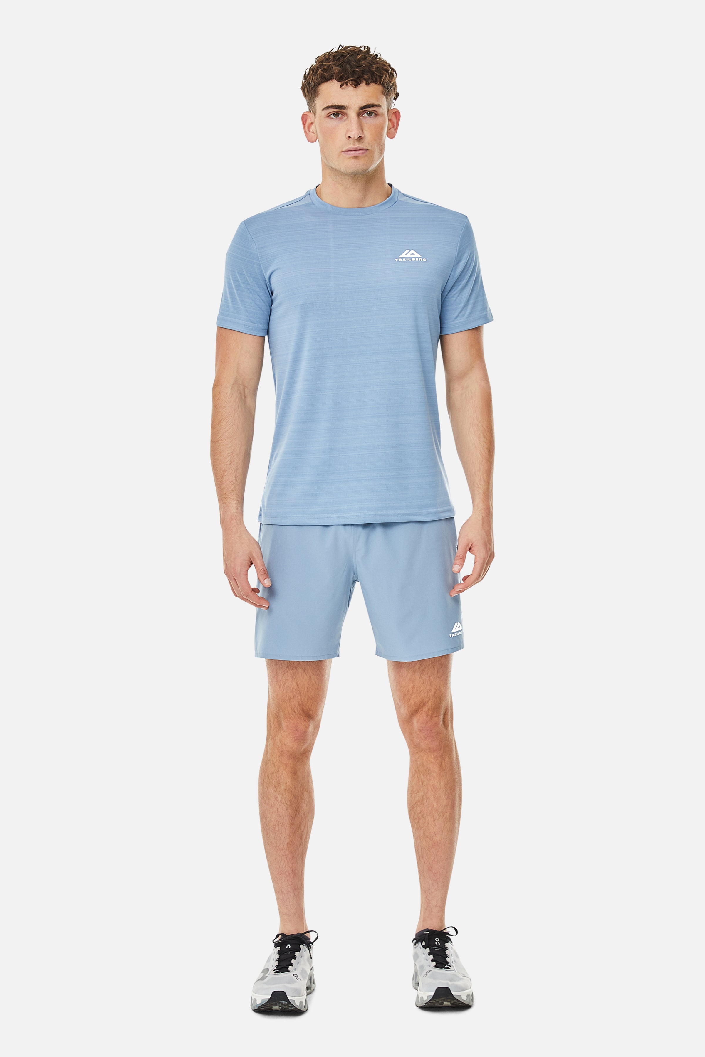 Trailberg Cloud SS25 Blue Fog Set - T Shirt / Short