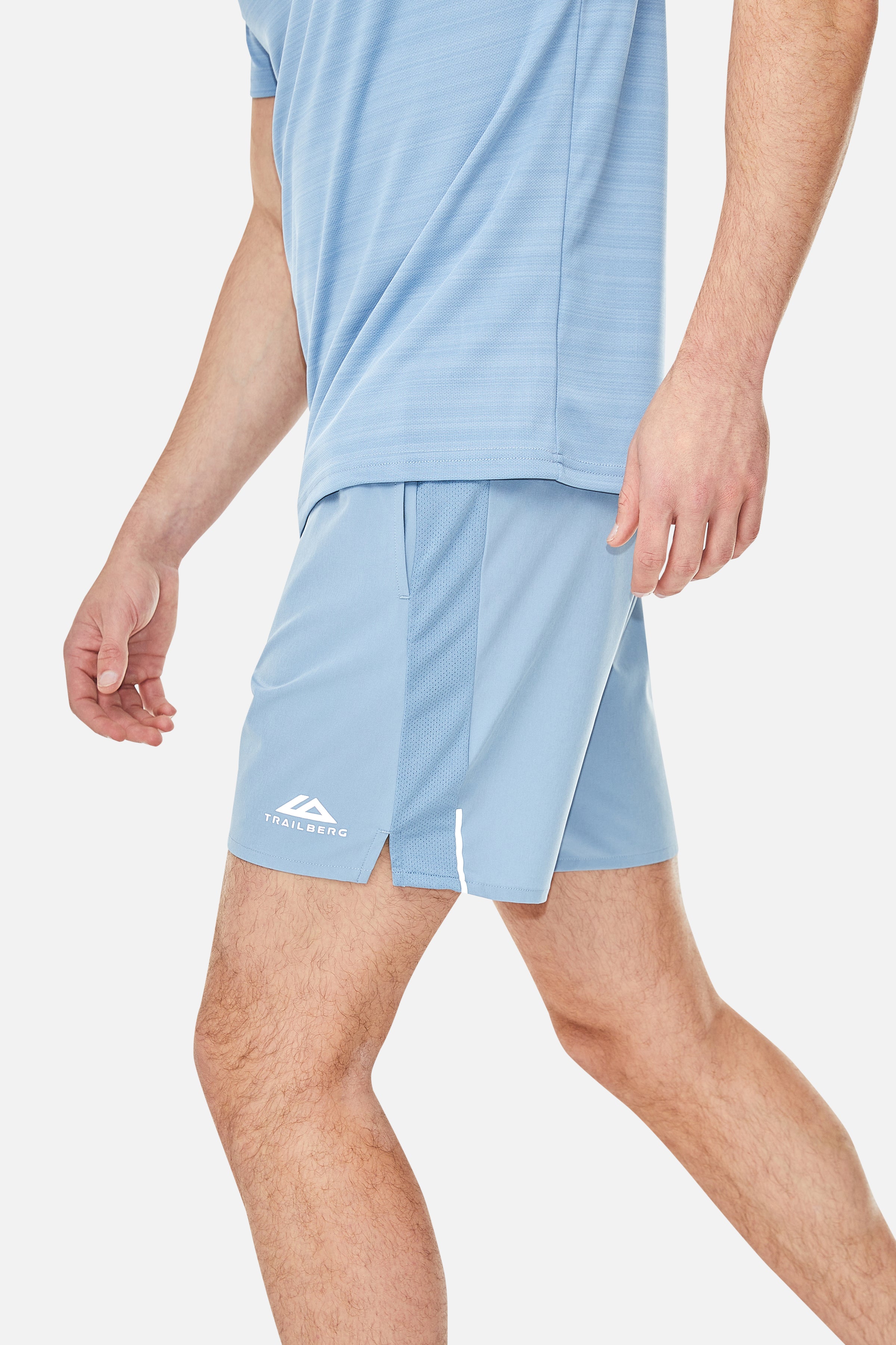 Trailberg Cloud SS25 Blue Fog Set - T Shirt / Short