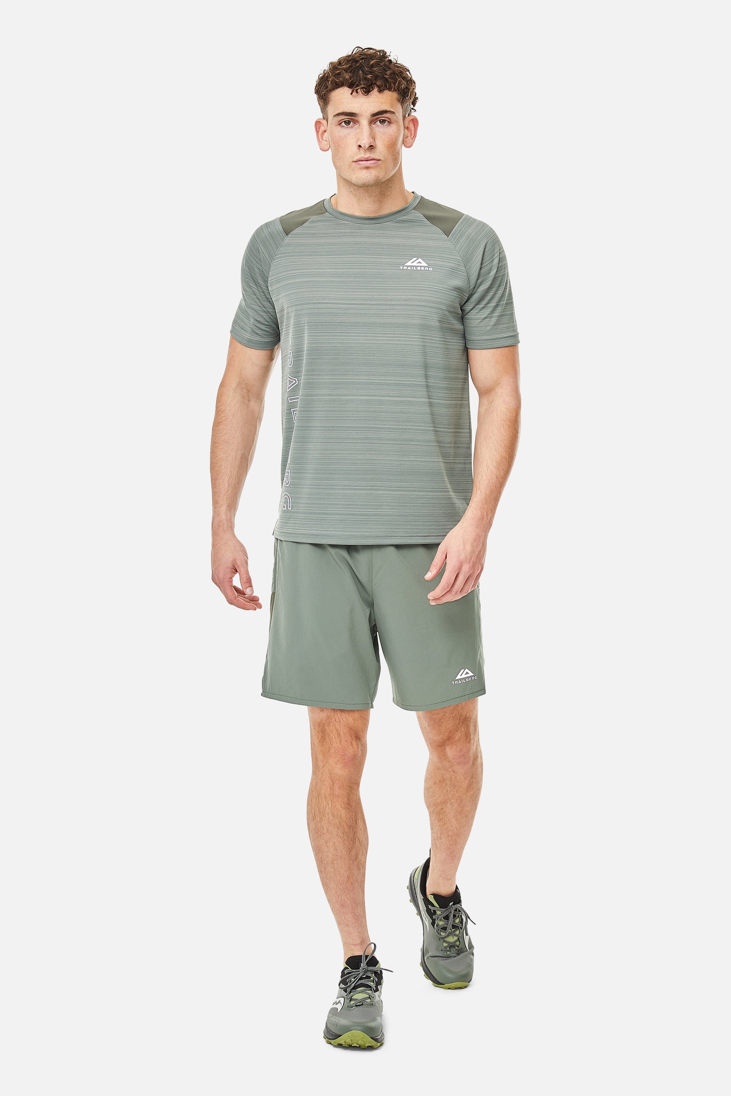 Trailberg Triathlon SS25 Pine Set - T Shirt / Short