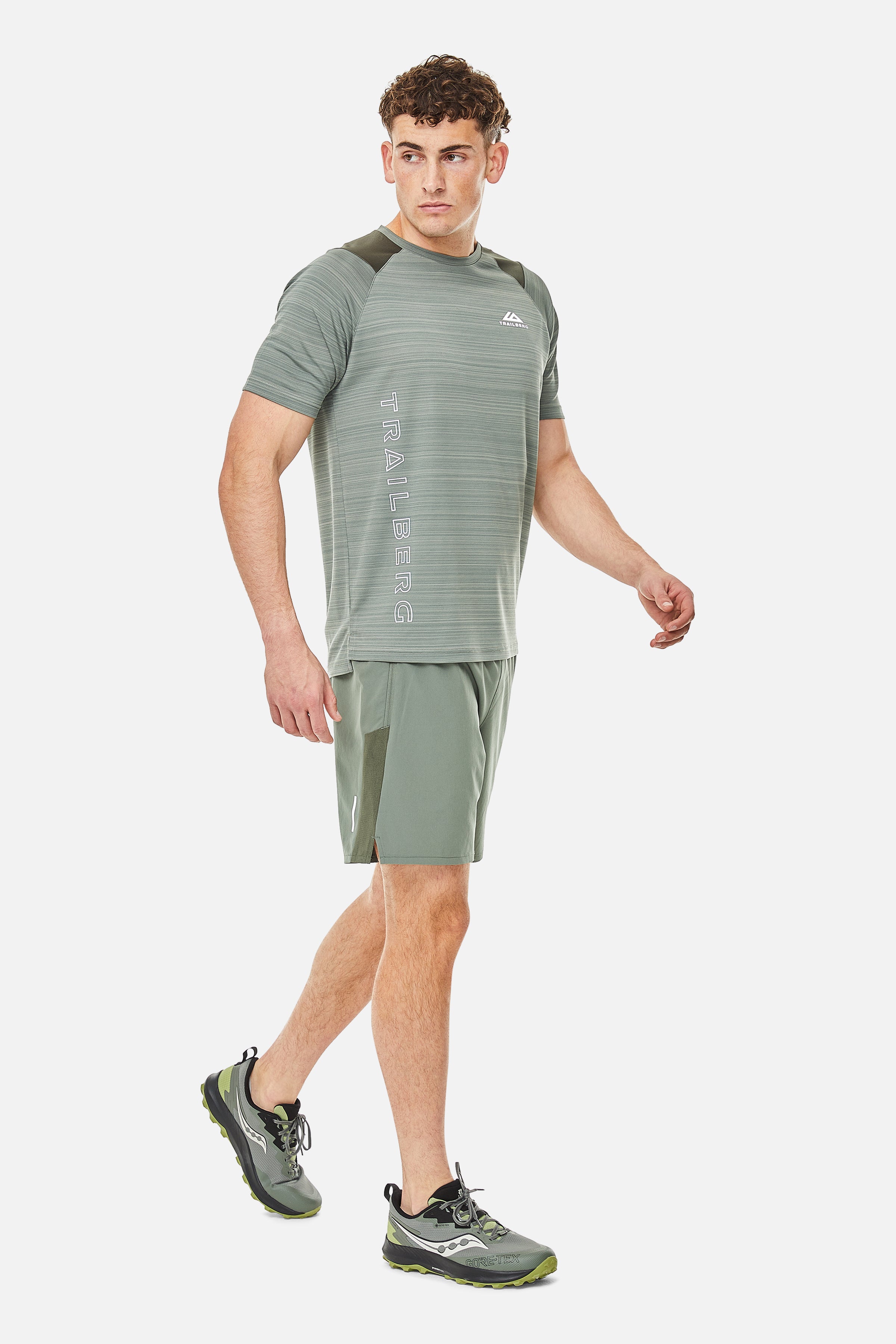 Trailberg Triathlon SS25 Pine Set - T Shirt / Short