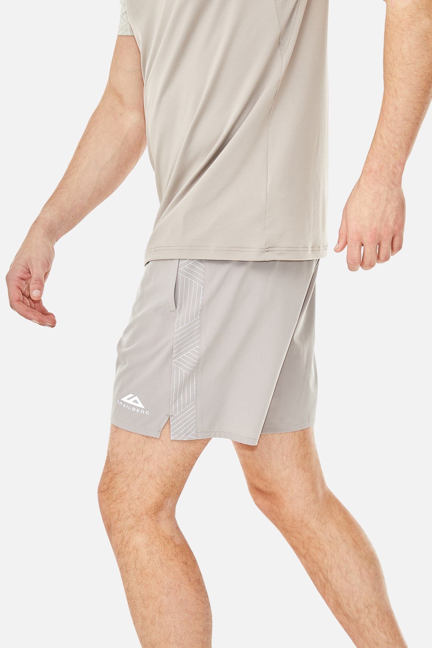 Trailberg Axis Jacquard Short - Moon Rock