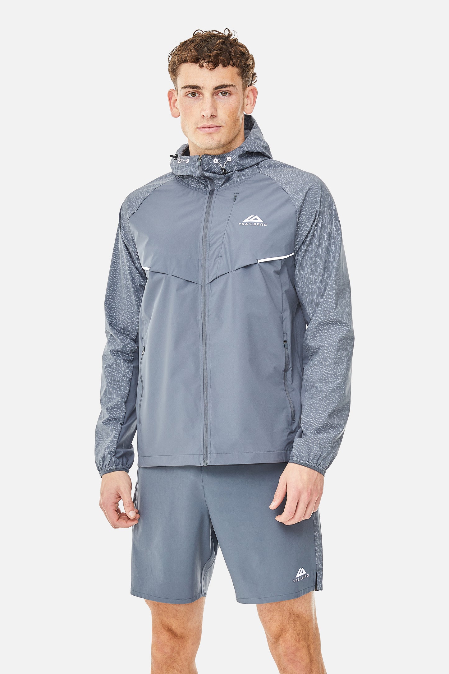 Trailberg Reflect Windbreaker - Grey