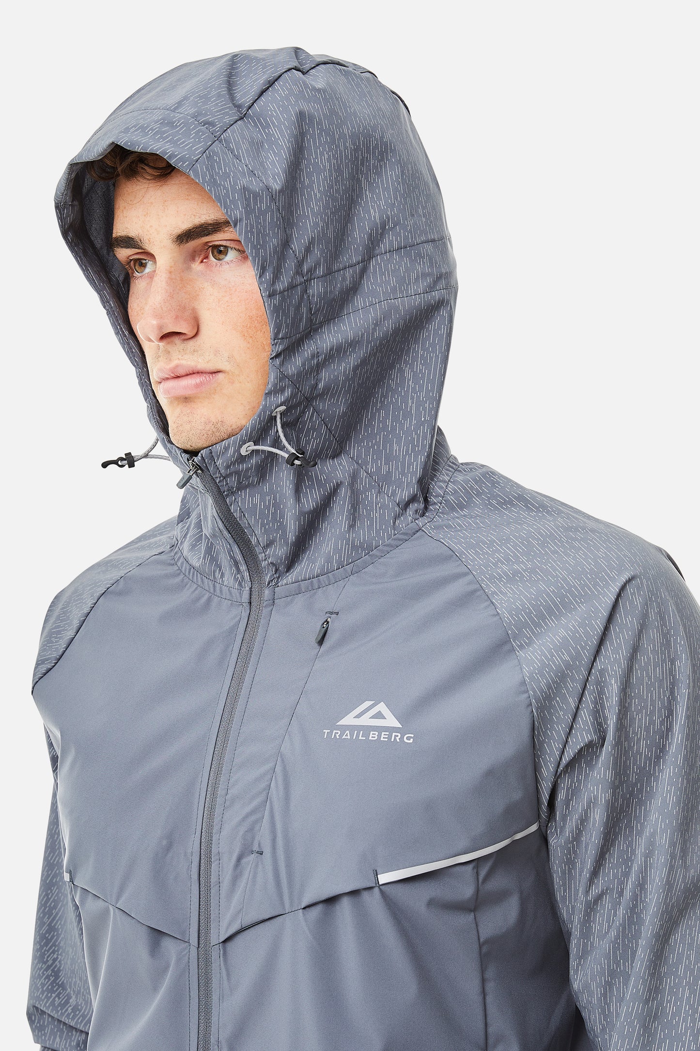 Trailberg Reflect Windbreaker - Grey