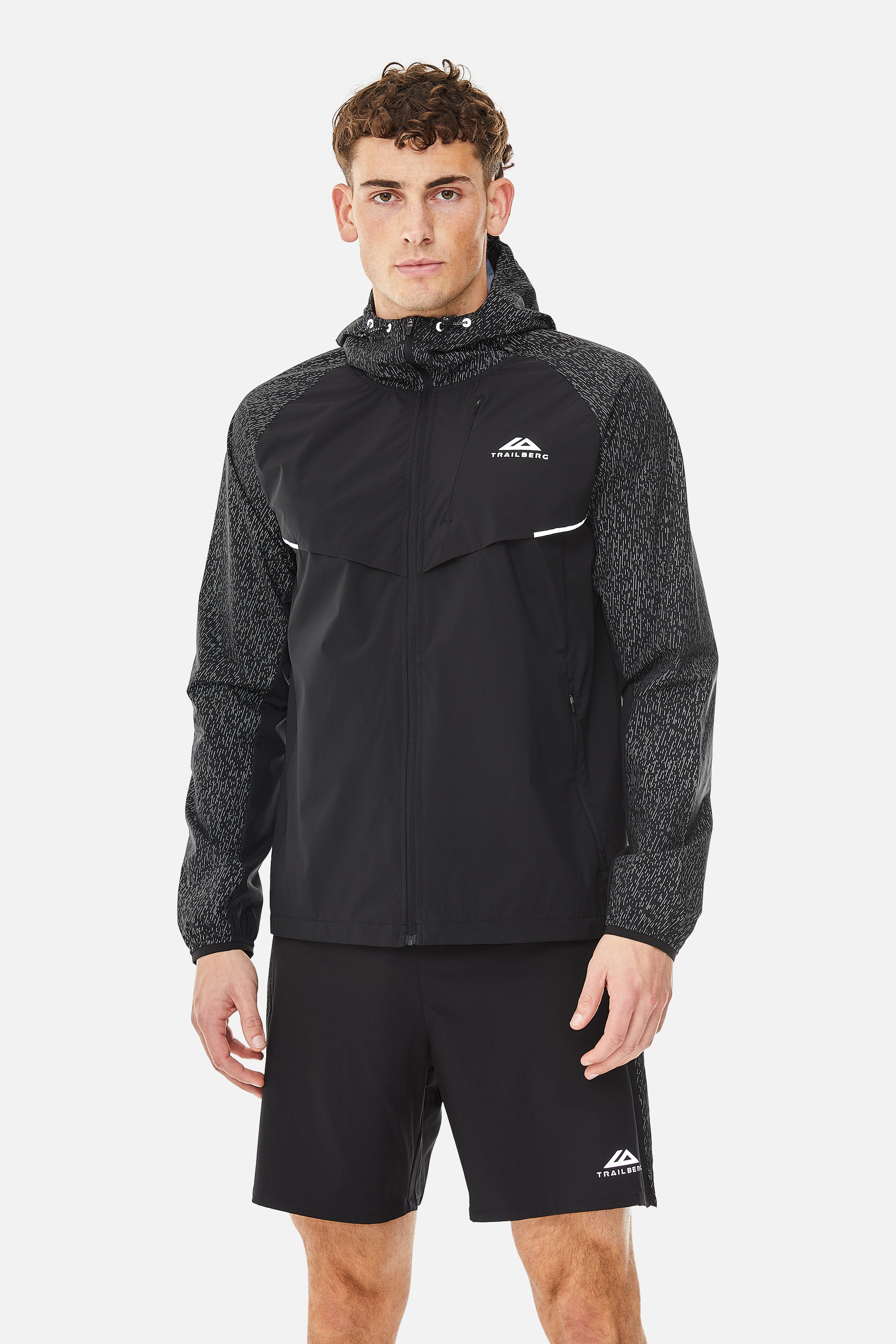 Trailberg Reflect Black Set - Jacket & Short