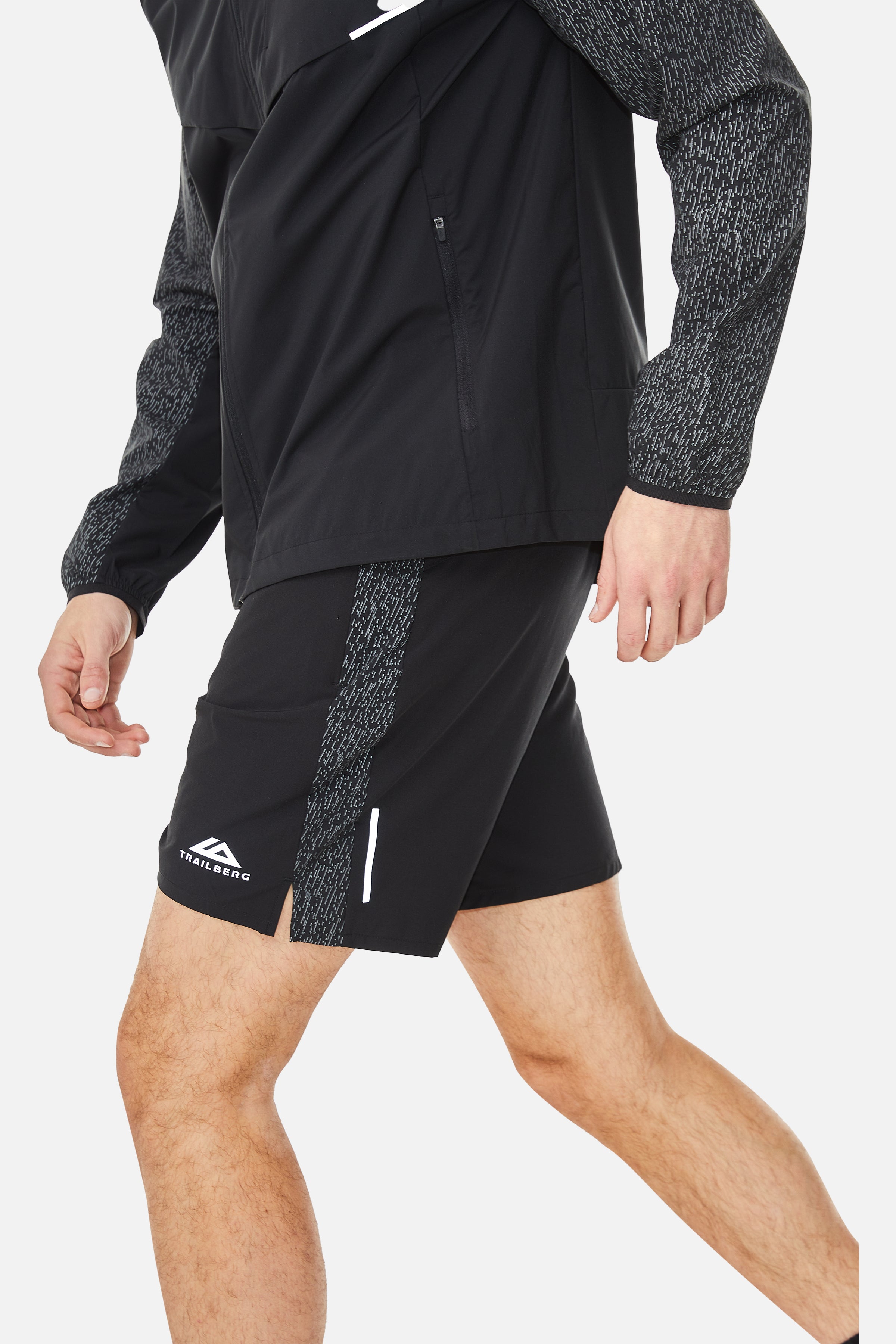 Trailberg Reflect Black Set - Jacket & Short