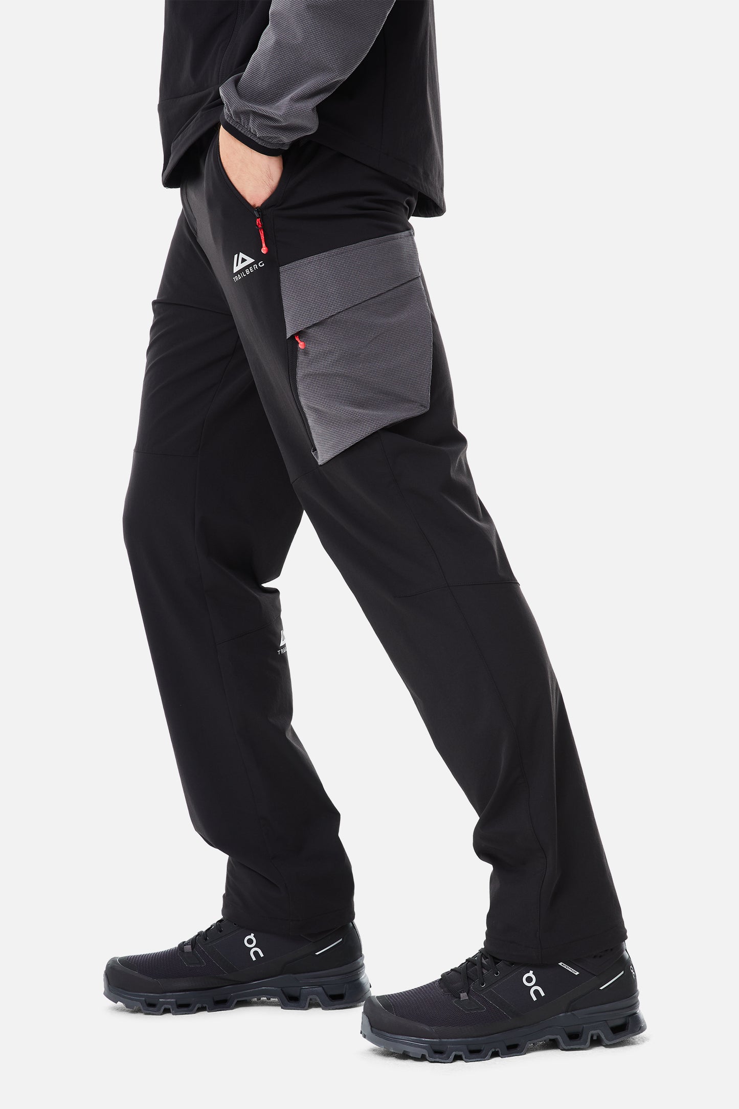 Trailberg Faltenjura Pant - Black / Grey