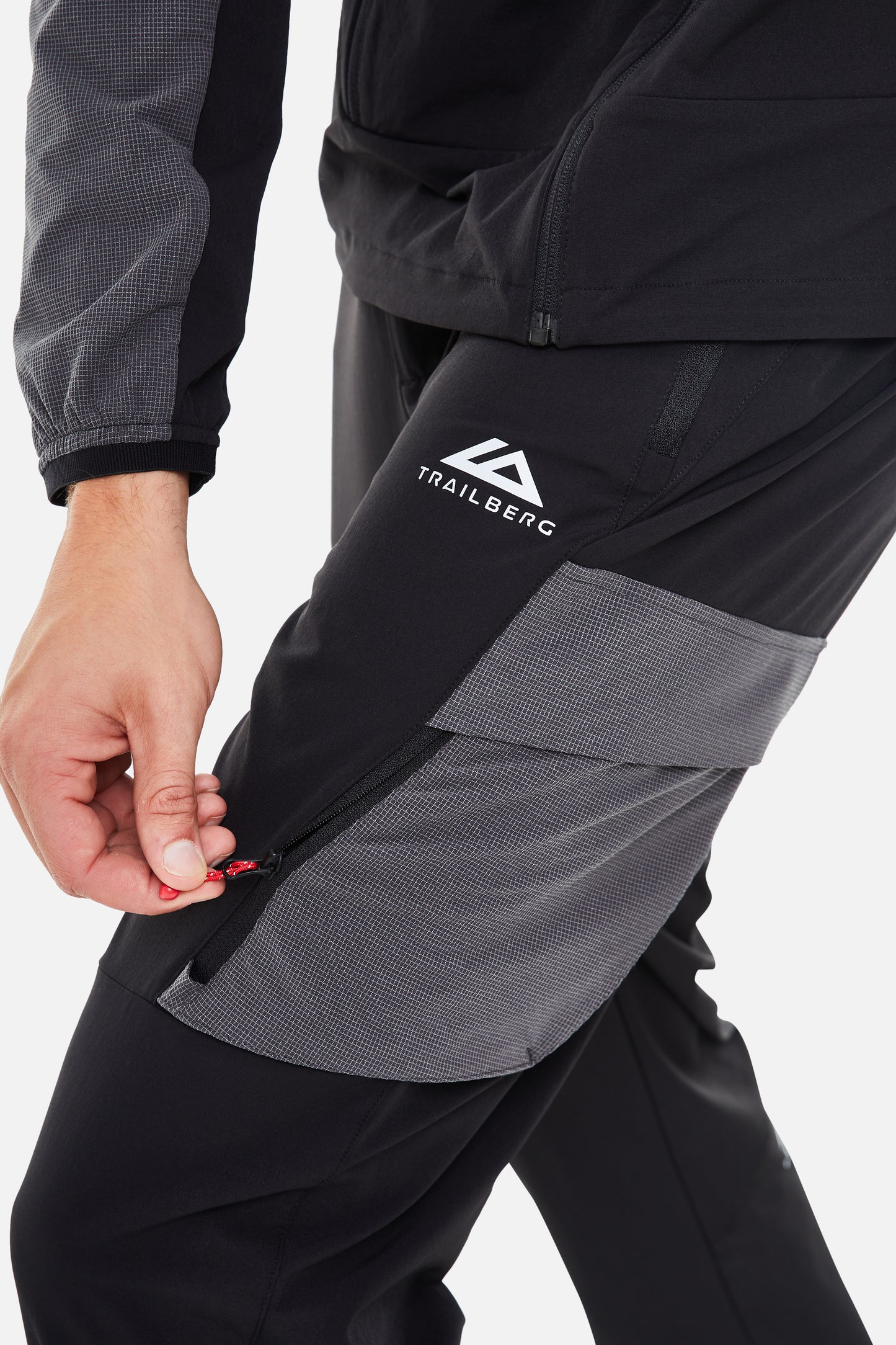 Trailberg Faltenjura Pant - Black / Grey