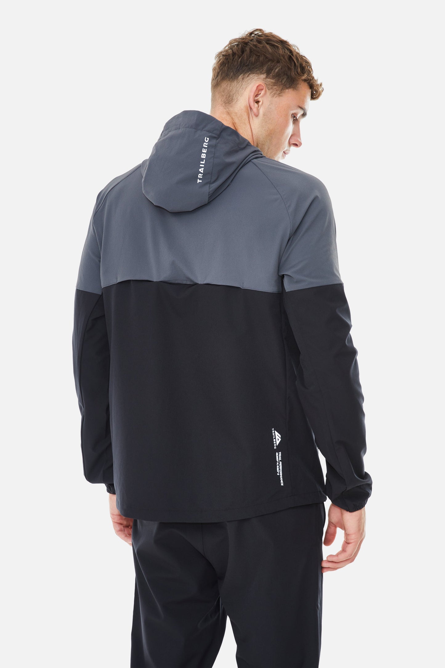 Trailberg AW25 Cloud Jacket - Black / Volcano Grey from DripModa