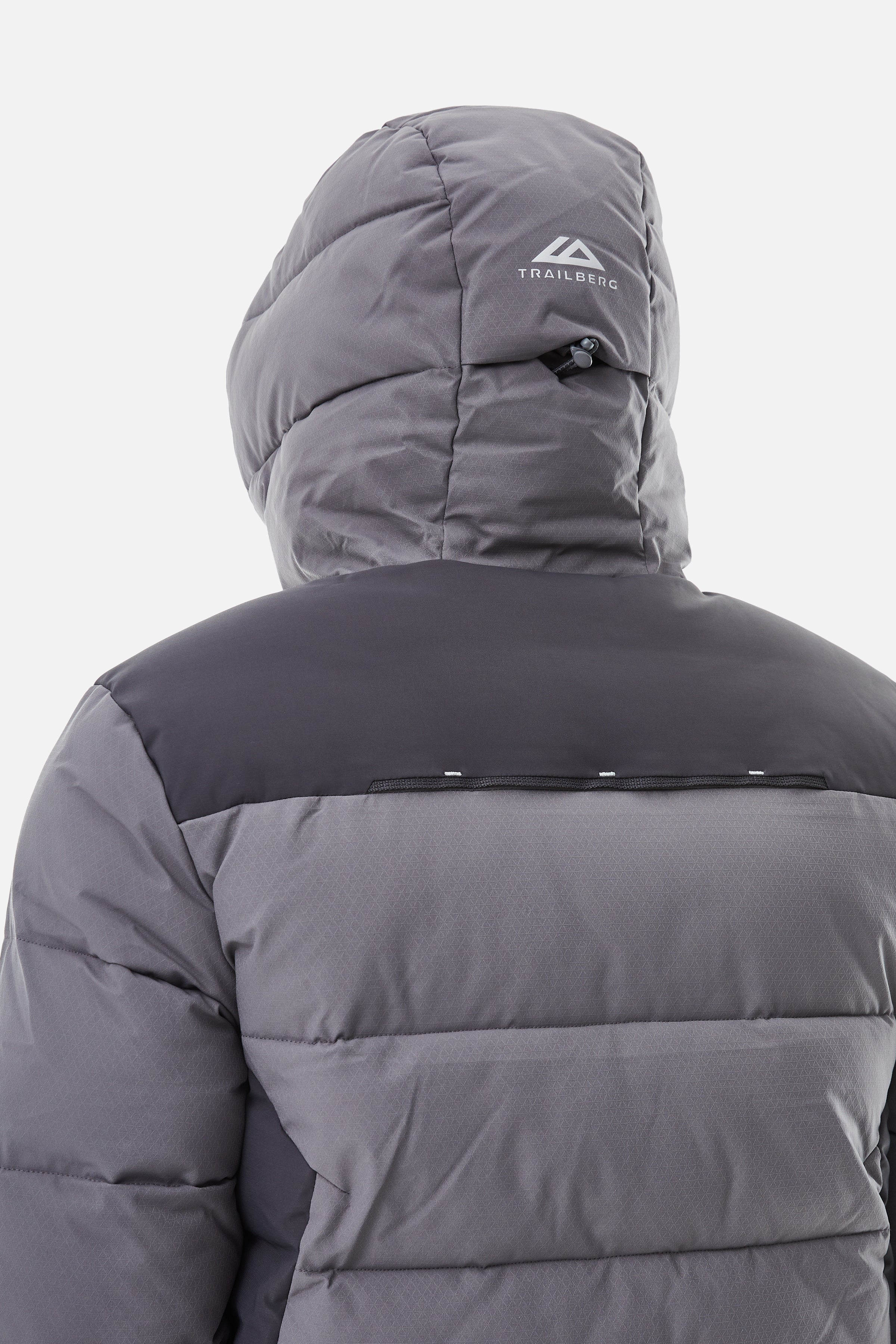 Trailberg Triathlon Insulated Puffer Jacket - Grey