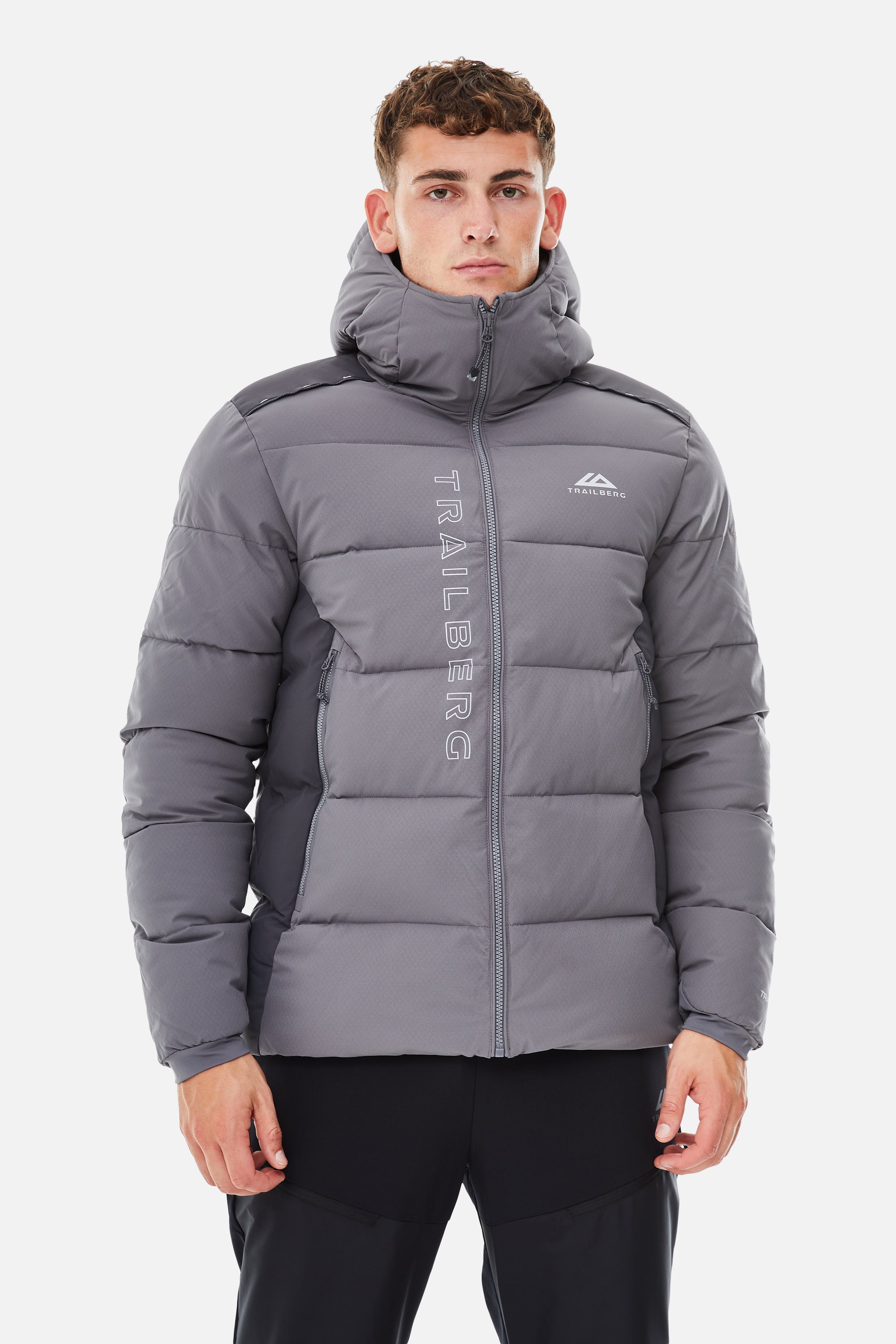Trailberg Triathlon Insulated Puffer Jacket - Grey