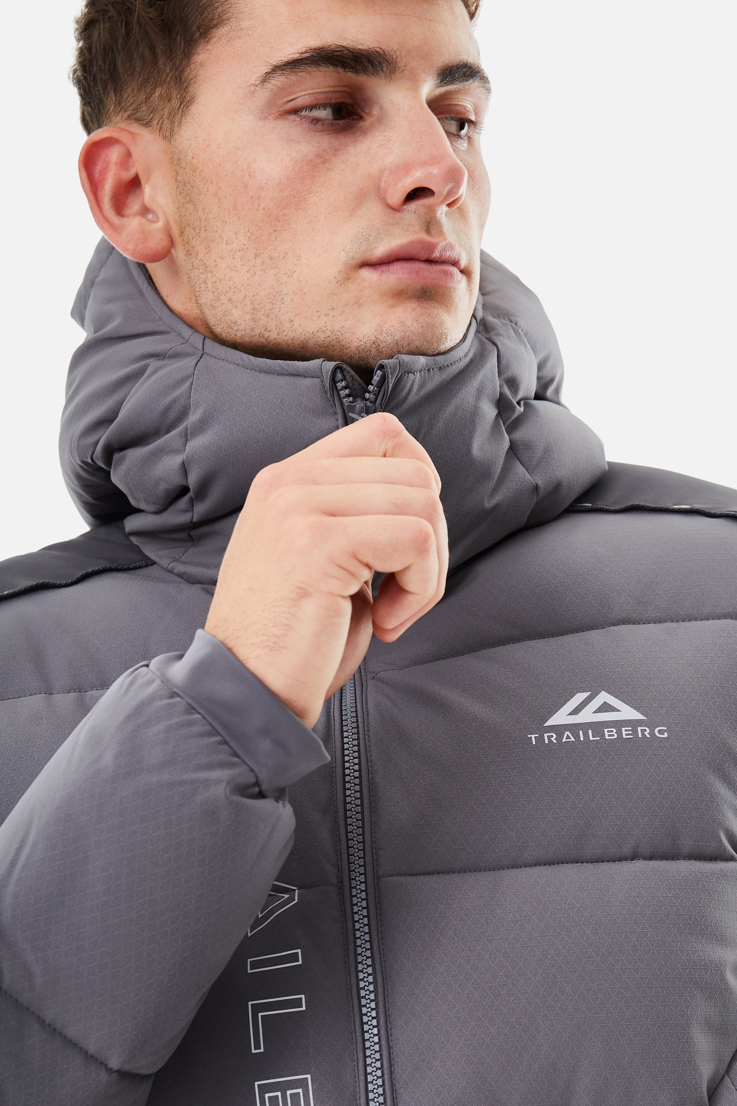 Trailberg Triathlon Insulated Puffer Jacket - Grey