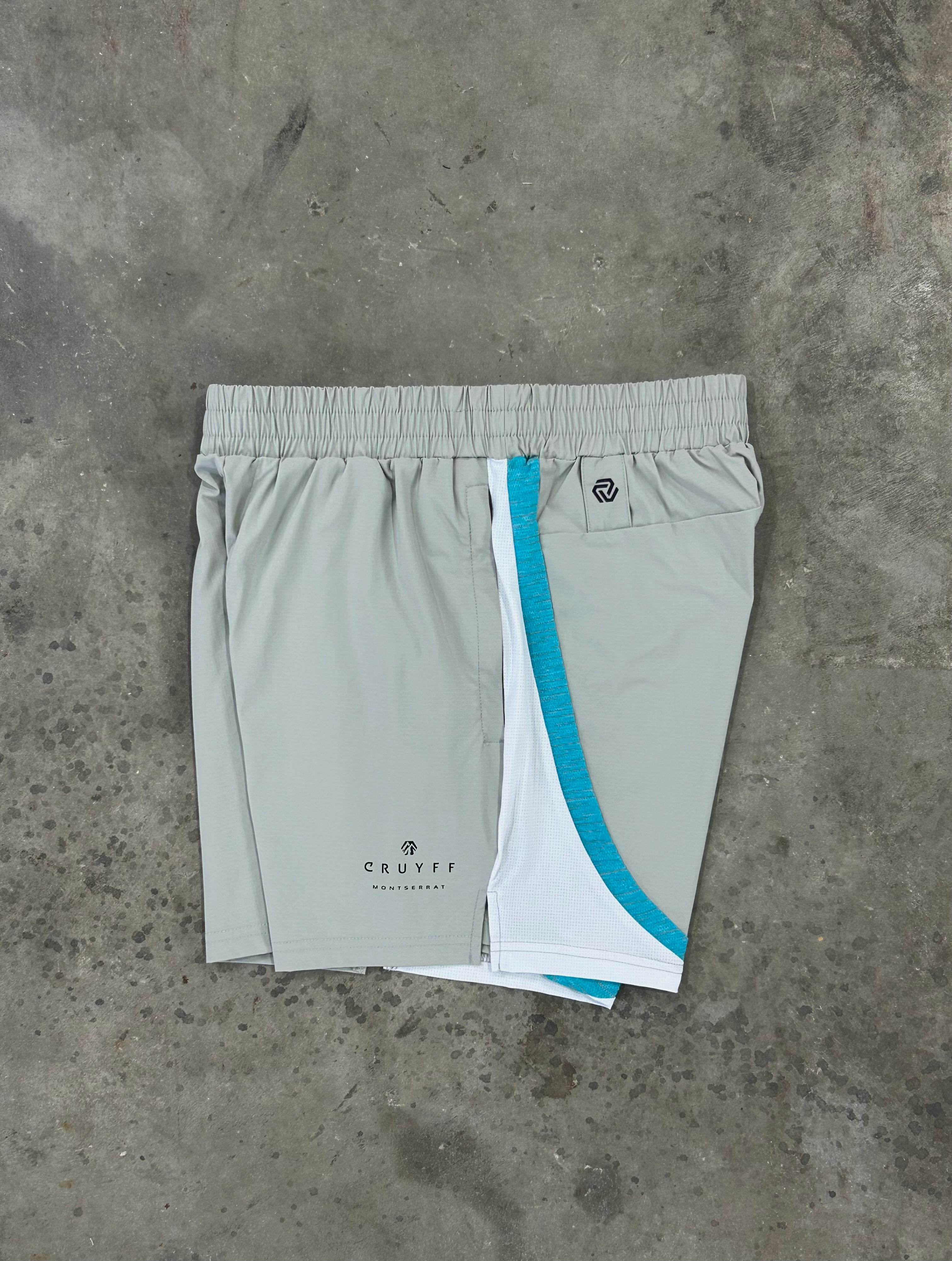 Cruyff Montserrat Nimbus Aqua Set - T Shirt / Short