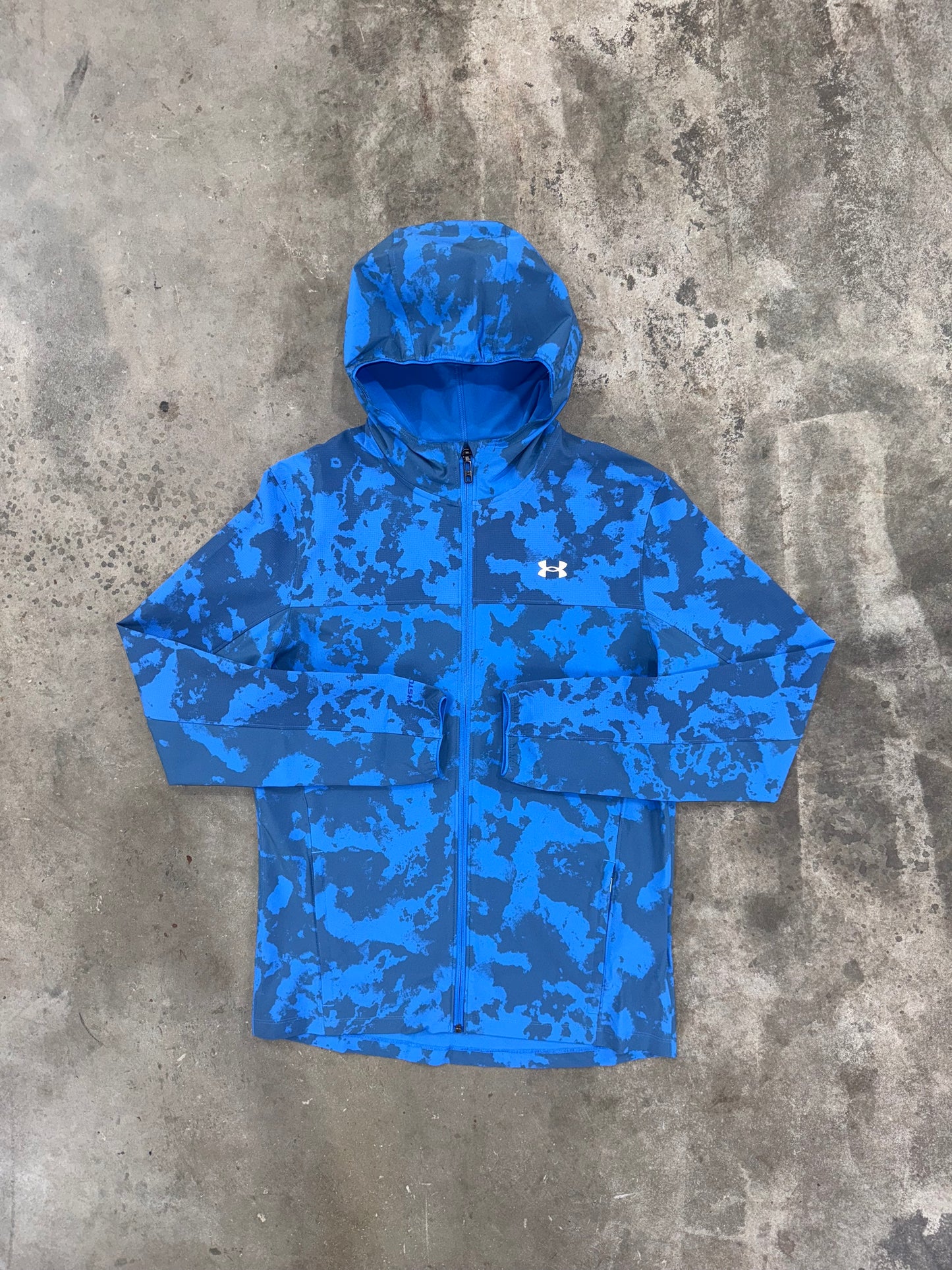 Under Armour Launch Blue Atlantis Set - Jacket / Short
