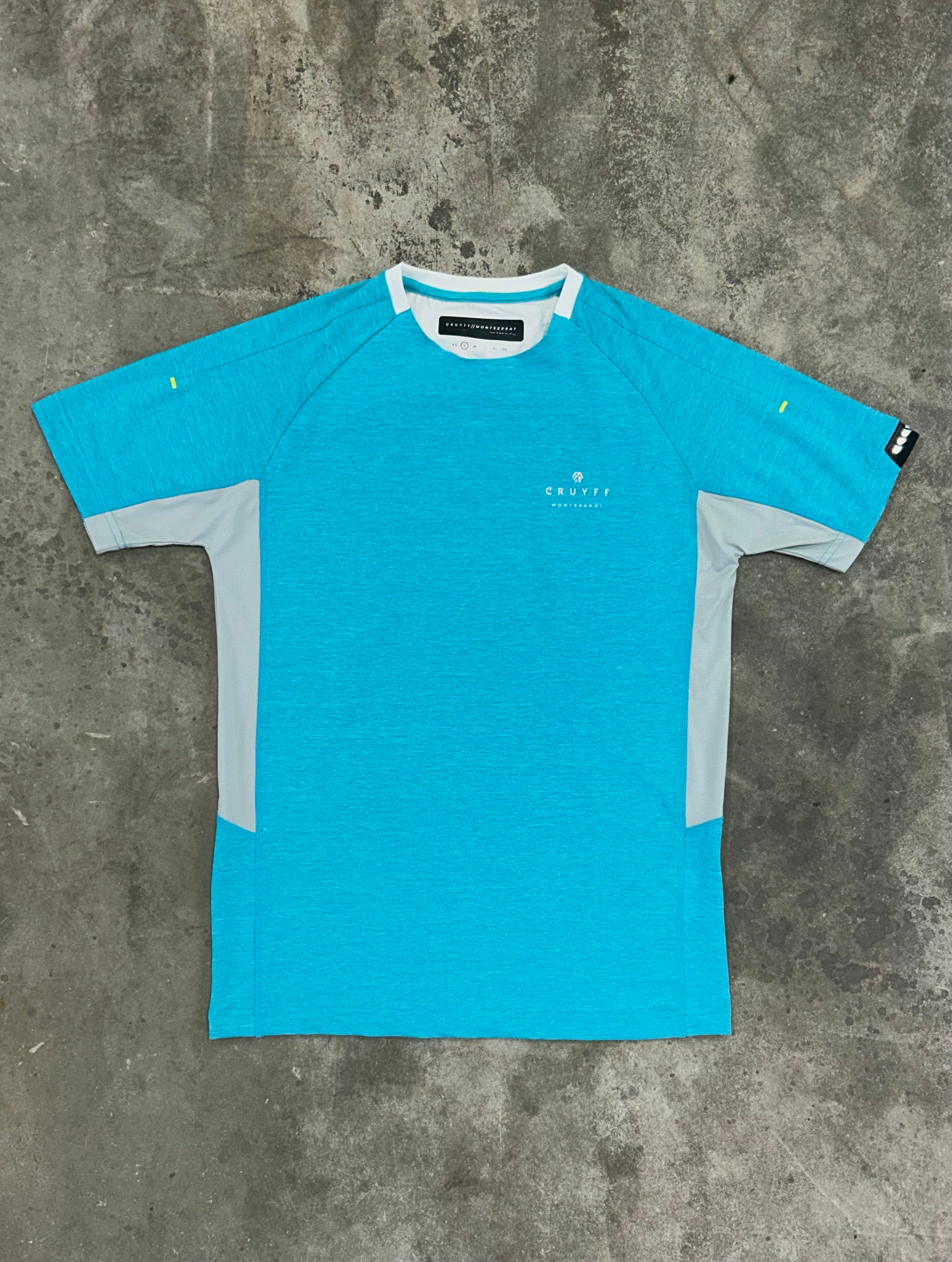 Cruyff Montserrat Nimbus T Shirt - Aqua