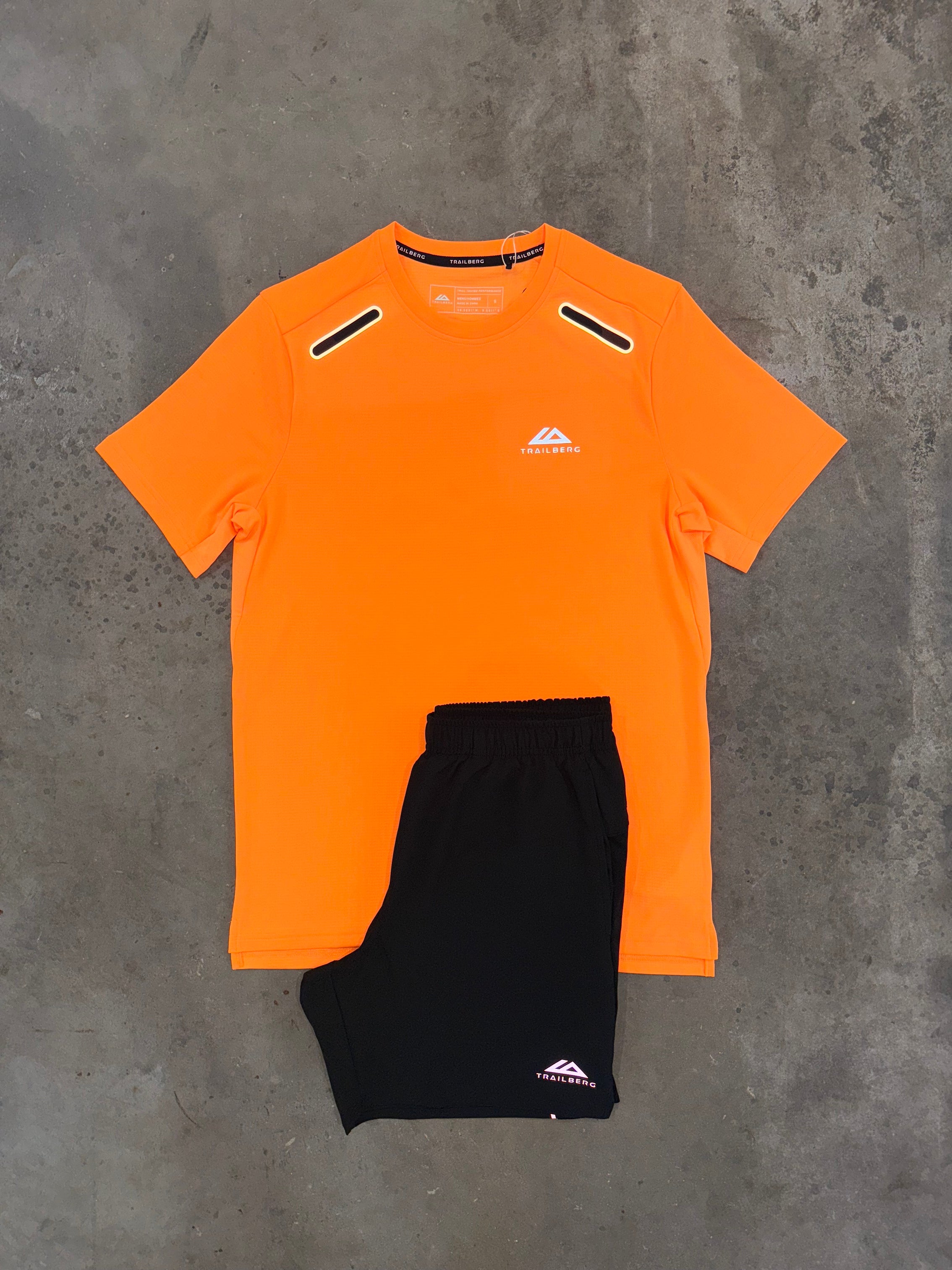 Trailberg Gotthard Orange Set - T Shirt / Short
