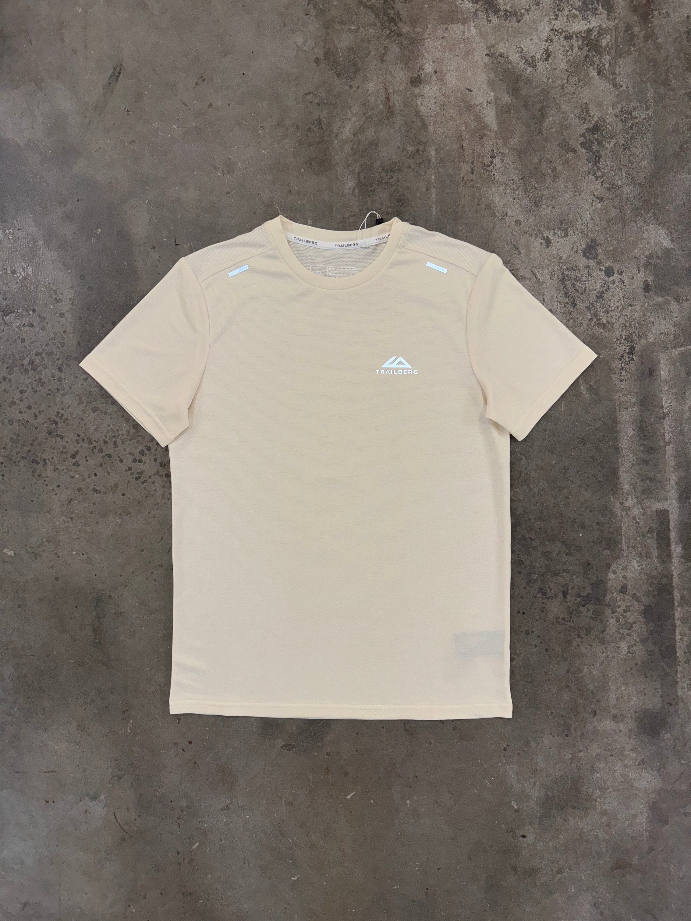 Trailberg Crest T Shirt - Stone