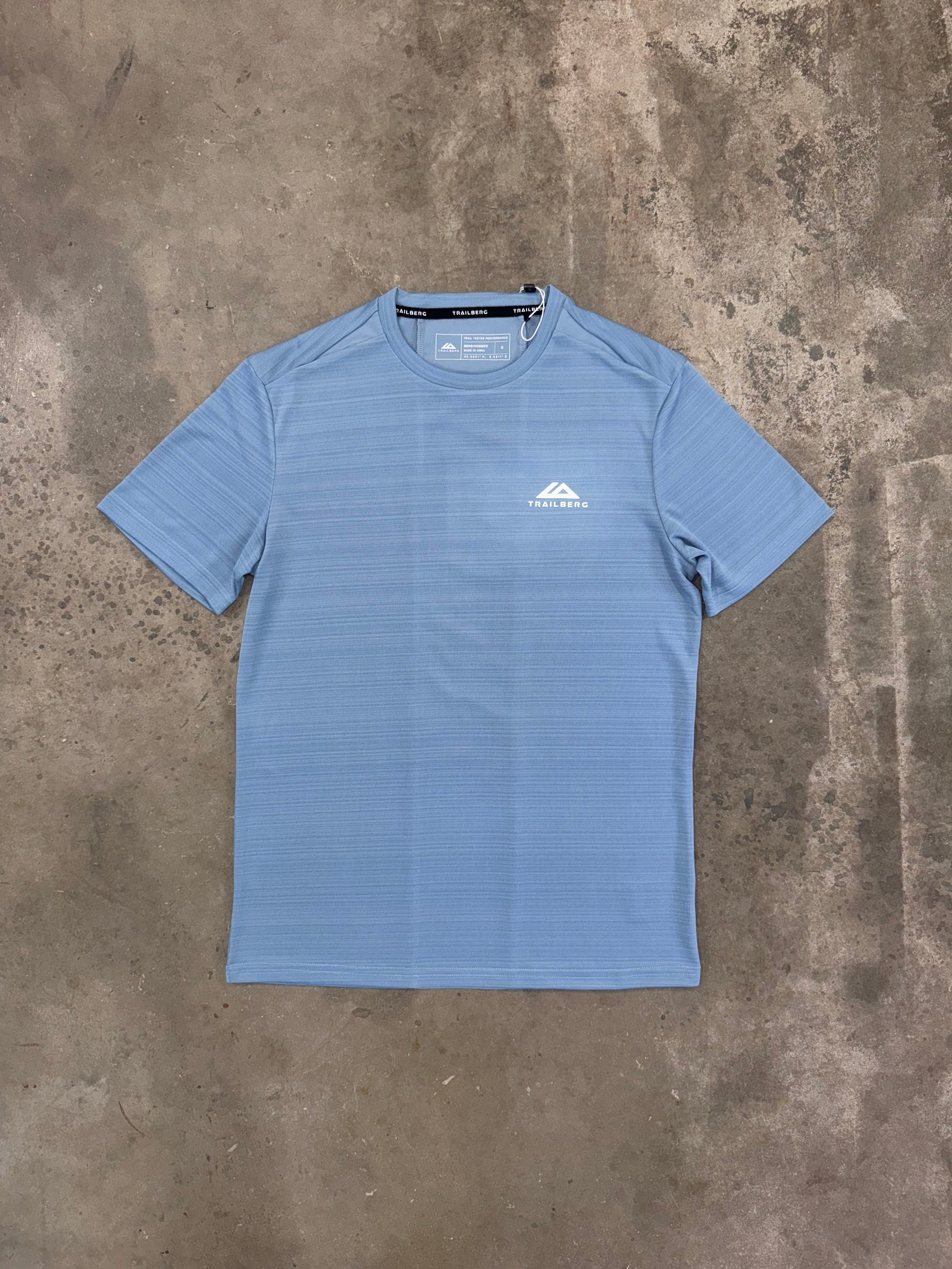 Trailberg Cloud SS25 T Shirt - Blue Fog