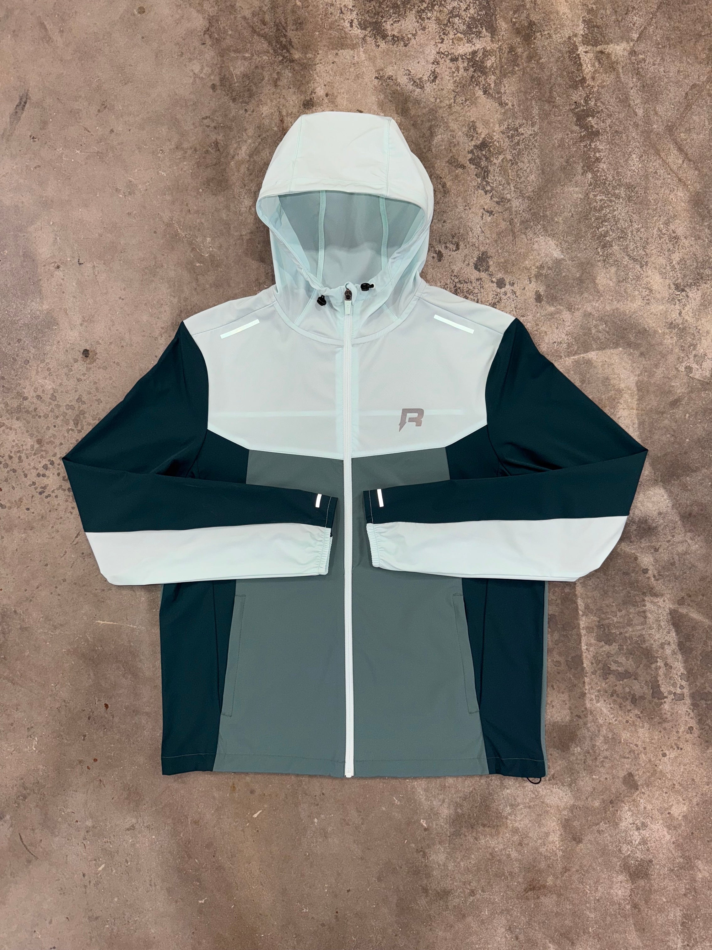 Reprimo Flight Jacket - Forest Green / Mint