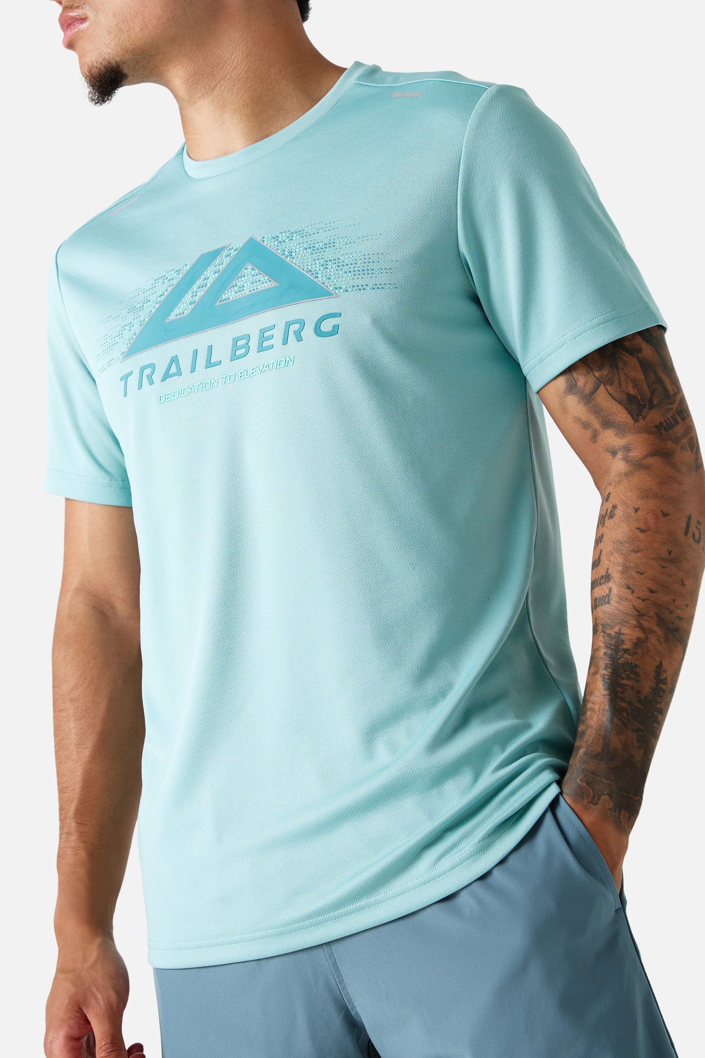 Trailberg Movement T Shirt - Arctic Chill