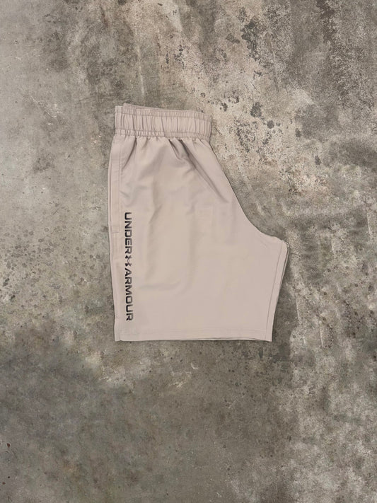 Under Armour Wordmark Short - Timberwolf