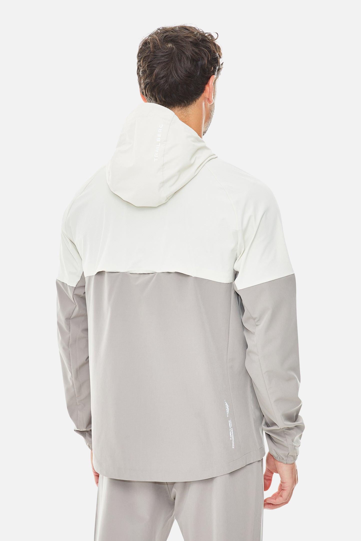 Trailberg AW25 Cloud Jacket - Pale Taupe / Dune White