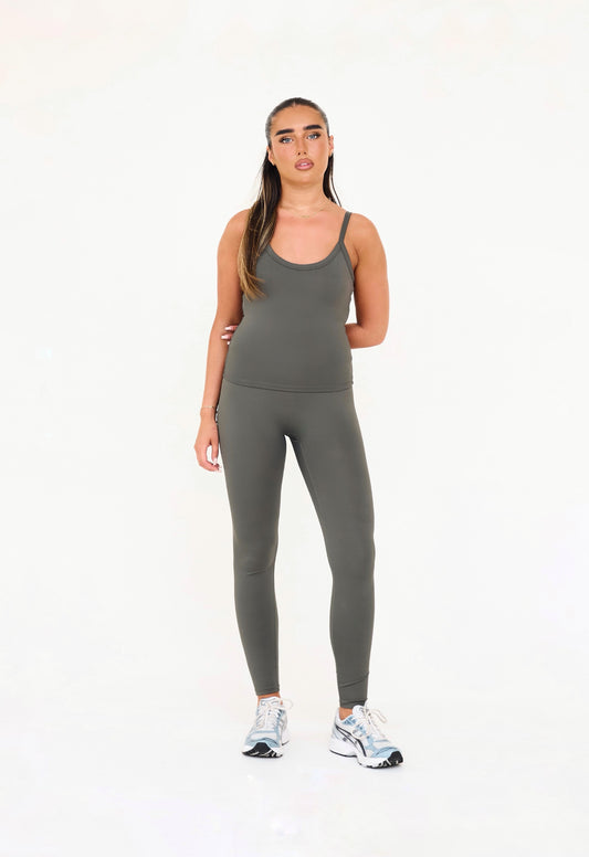 MDA Core Sculpt Vest Top - Olive