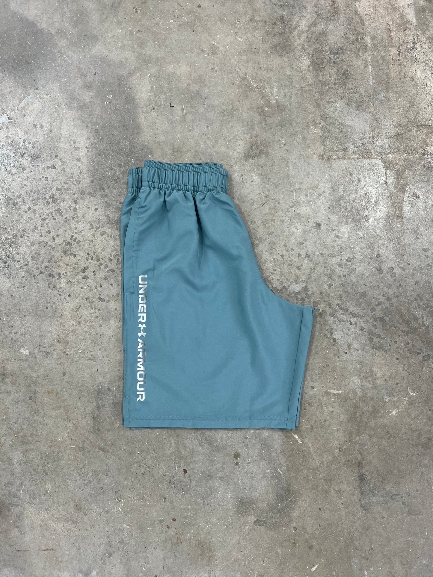 Under Armour Wordmark Short - Jasper Blue