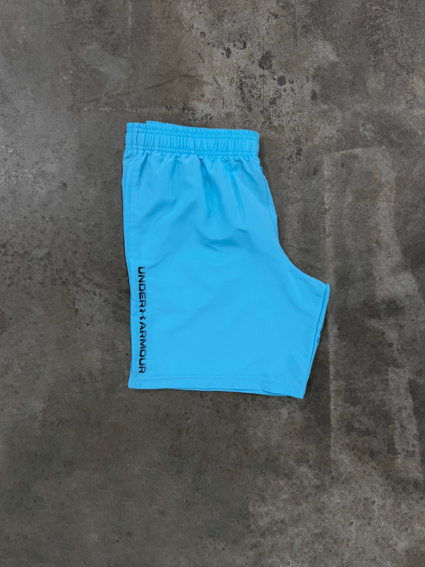 Under Armour Junior Tech Woven Wordmark Short - Fresco Blue