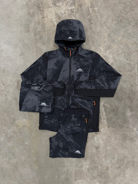 Trailberg Fragment Black 3 Piece Set - Jacket / T Shirt / Short